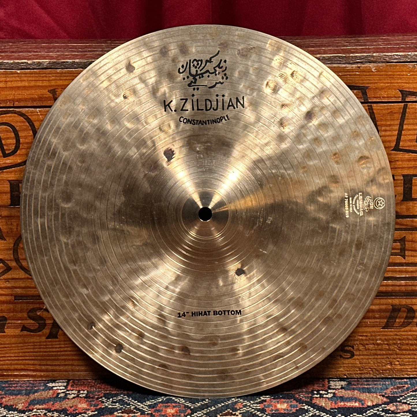 14" Zildjian K Constantinople Hi-Hat Cymbal Pair 944g/1156g *Video Demo*