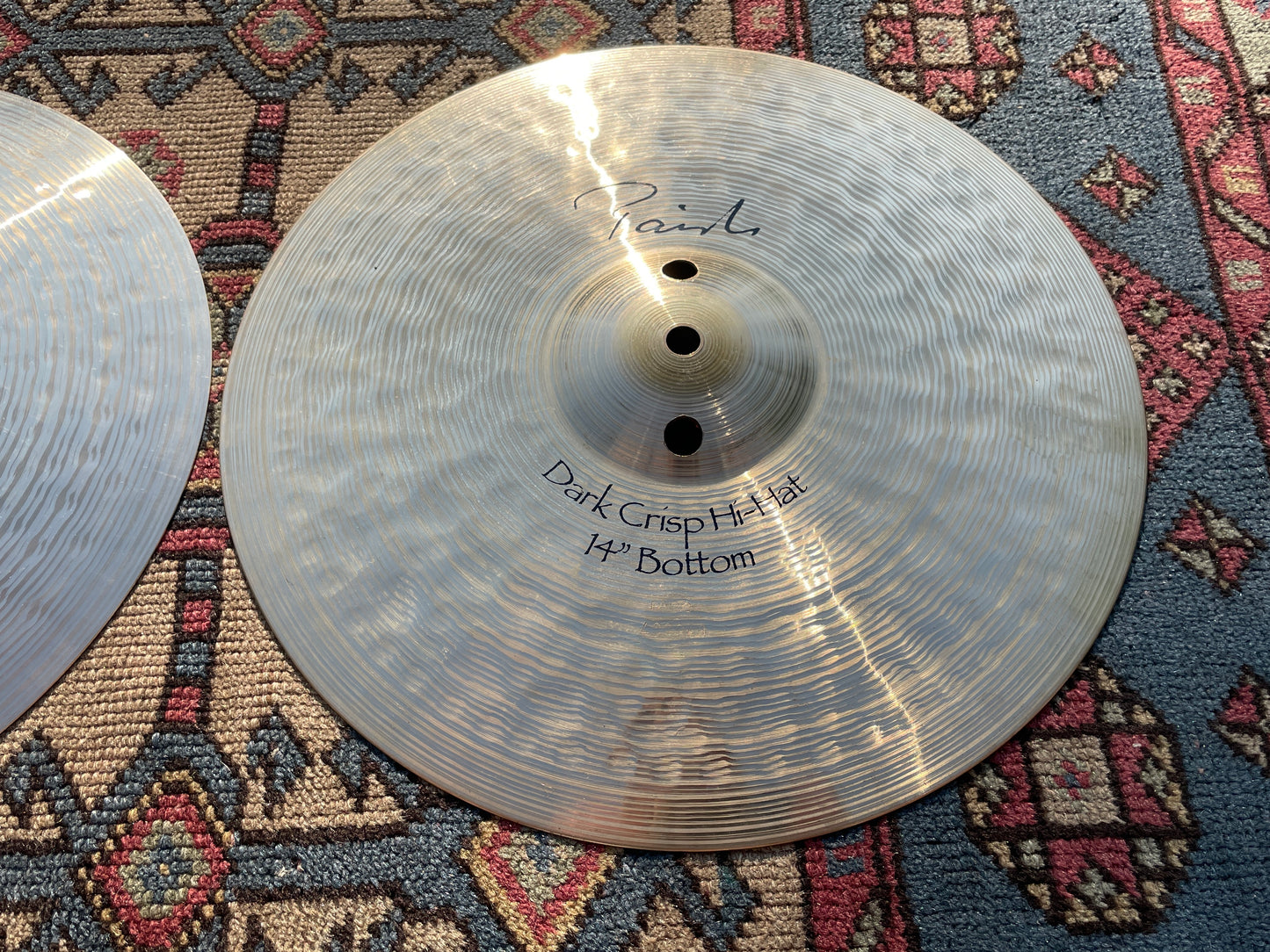 14" Paiste Signature Dark Crisp Hi-Hat Cymbal Pair 876g/1484g *Video Demo*
