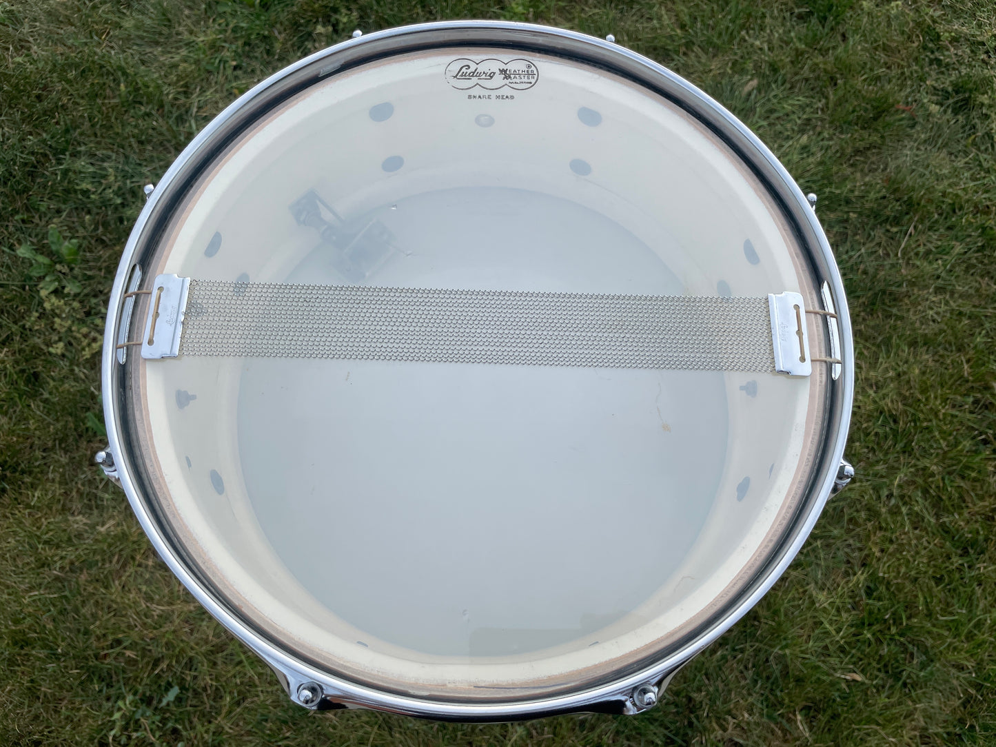 1966 Ludwig Jazz Festival 5x14 Snare Drum Oyster Black Pearl Ringo Starr The Beatles