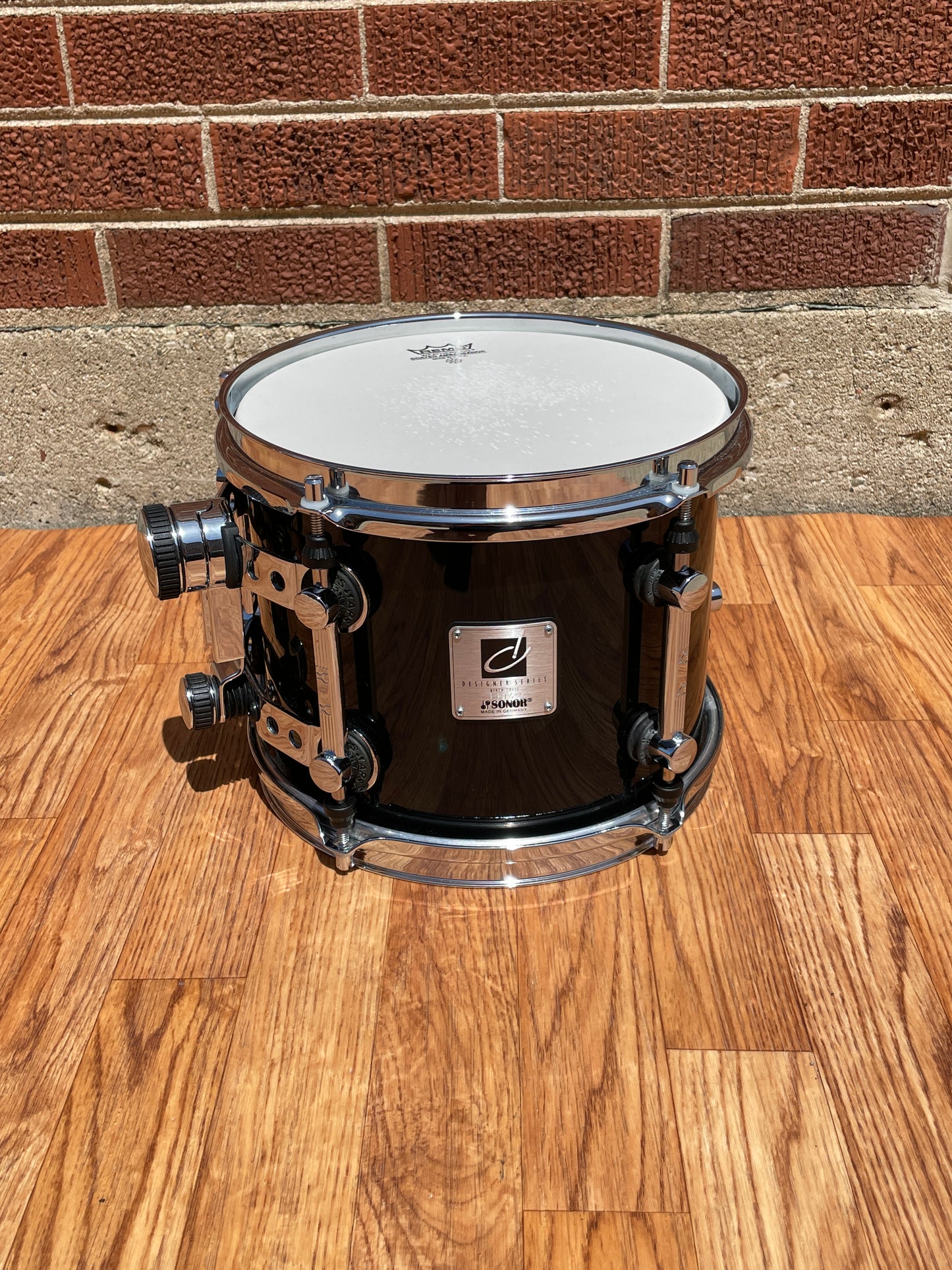 Sonor Designer Series 10" Birch Tom Drum Black 10x8 8x10