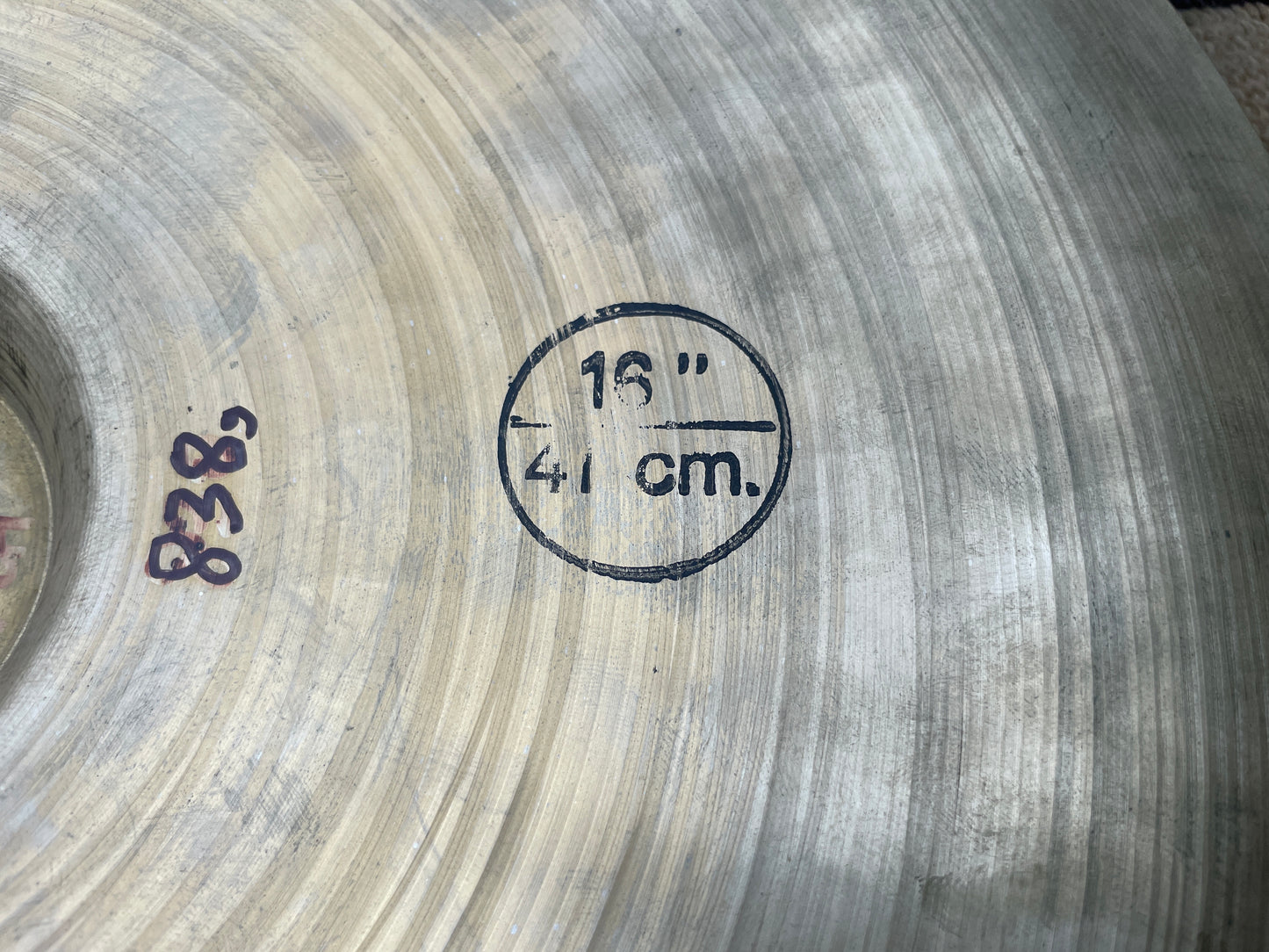 16" UFIP Class Series China Cymbal 838g