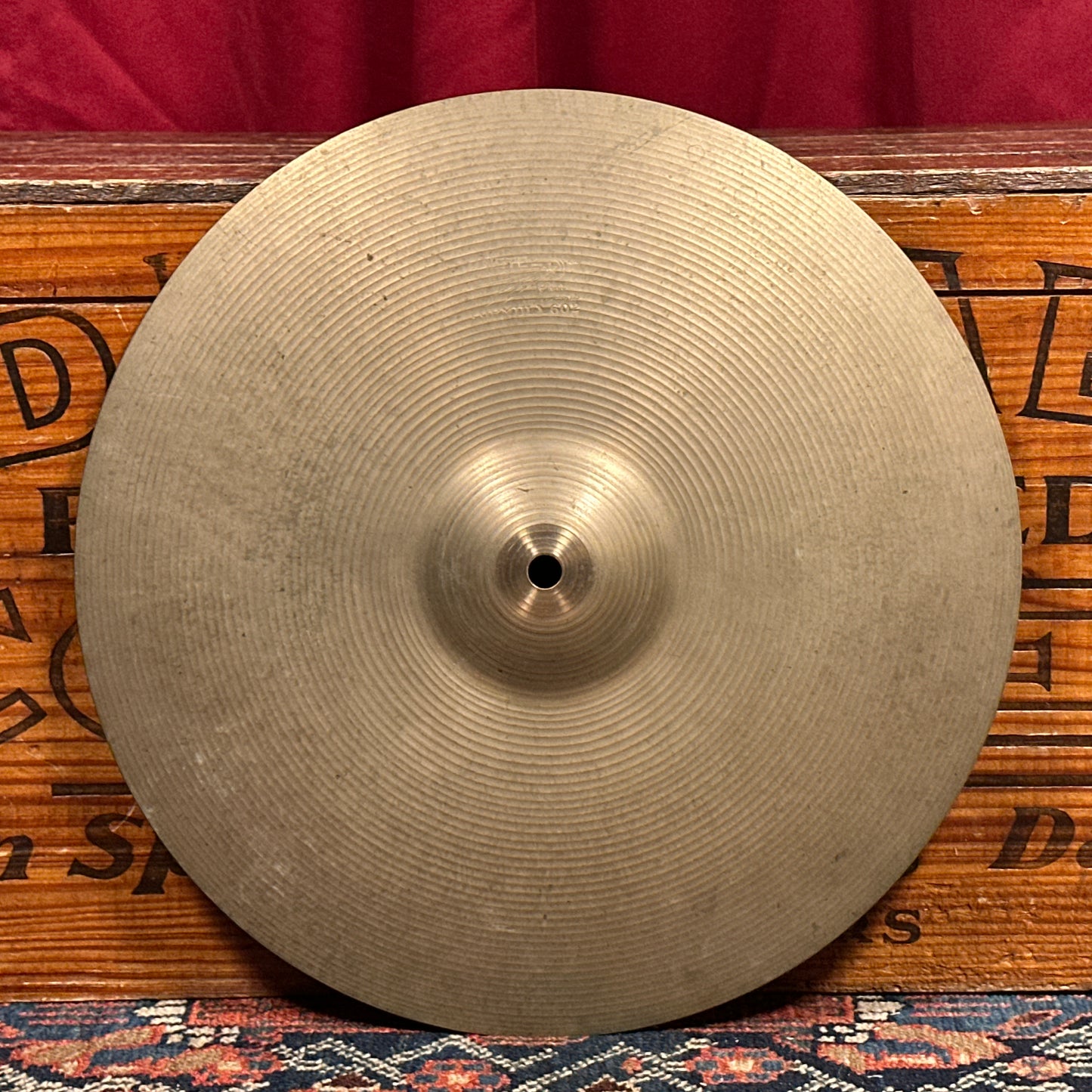 14" Paiste Formula 602 Pre-Serial 1960s Hi-Hat Cymbal Pair 784g/882g *Video Demo*