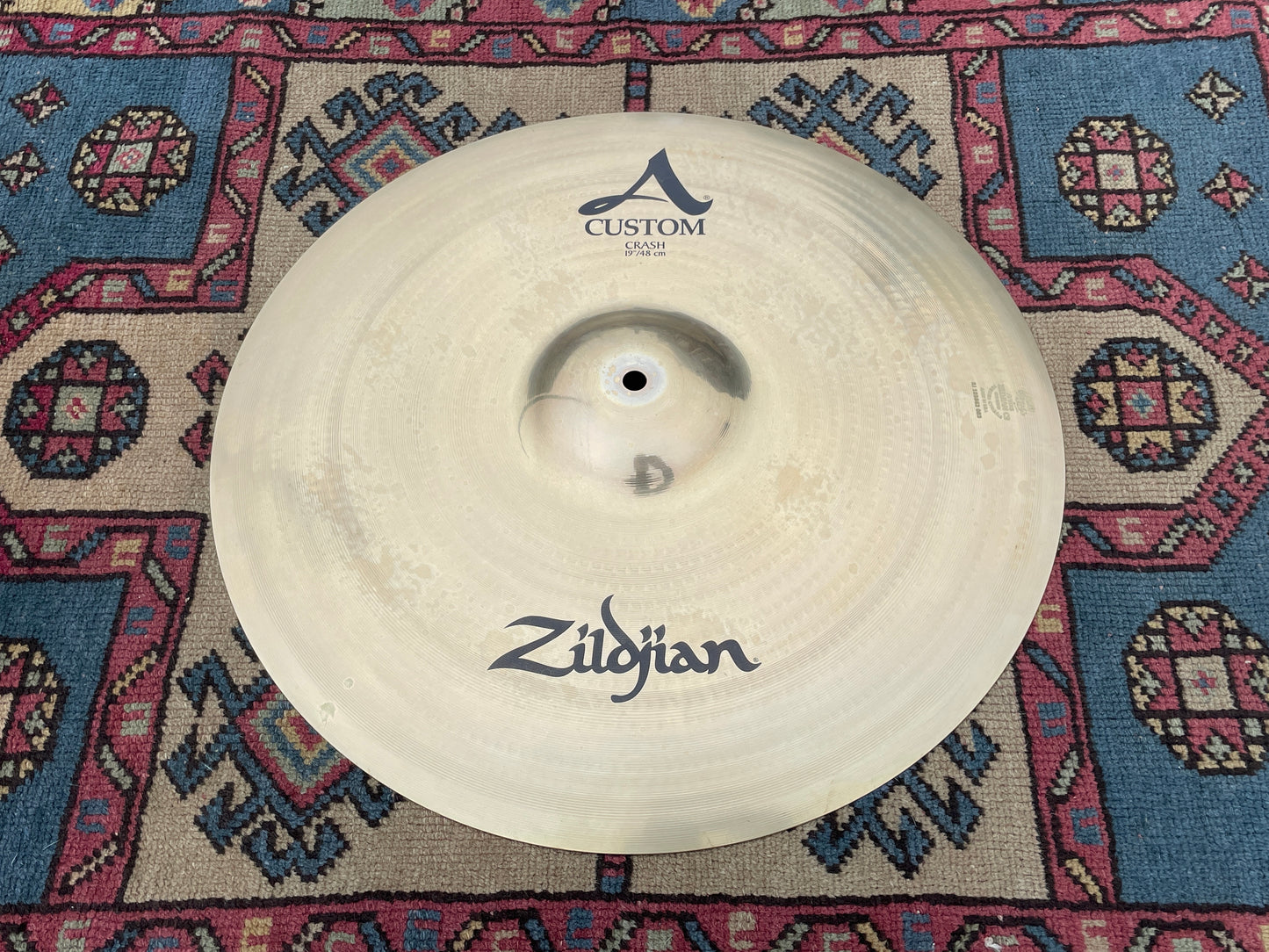 19" Zildjian A Custom Crash Cymbal 1494g *Video Demo*