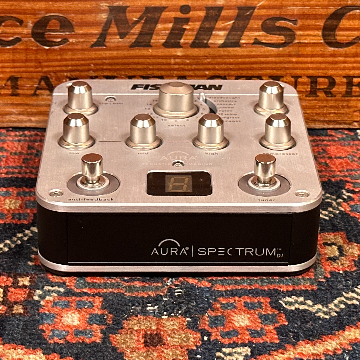 Fishman Aura Spectrum DI Preamp Pedal