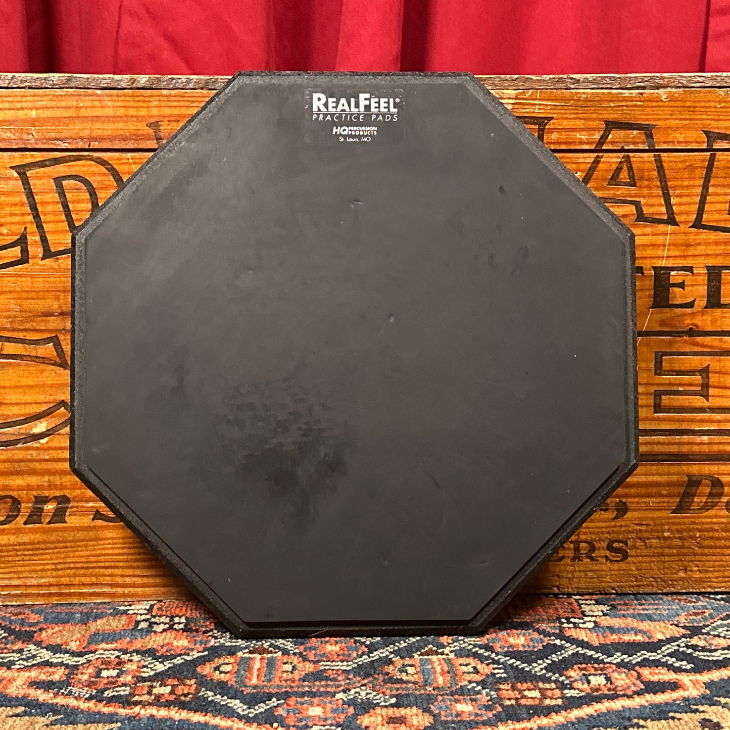HQ Percussion 12" RealFeel Double Sided Practice Pad 1st Generation