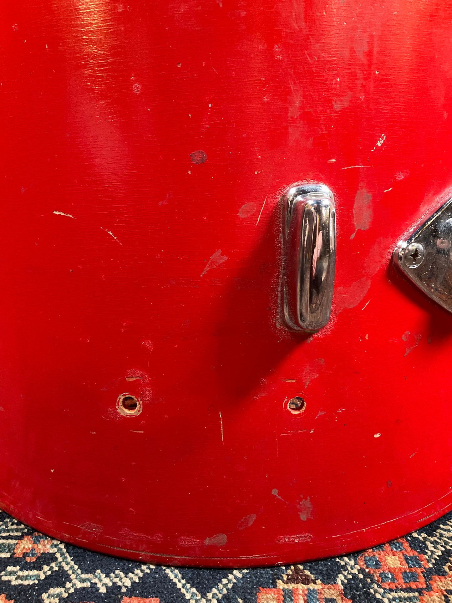 1960s Slingerland 14x20 Stage Band Bass Drum Red Lacquer
