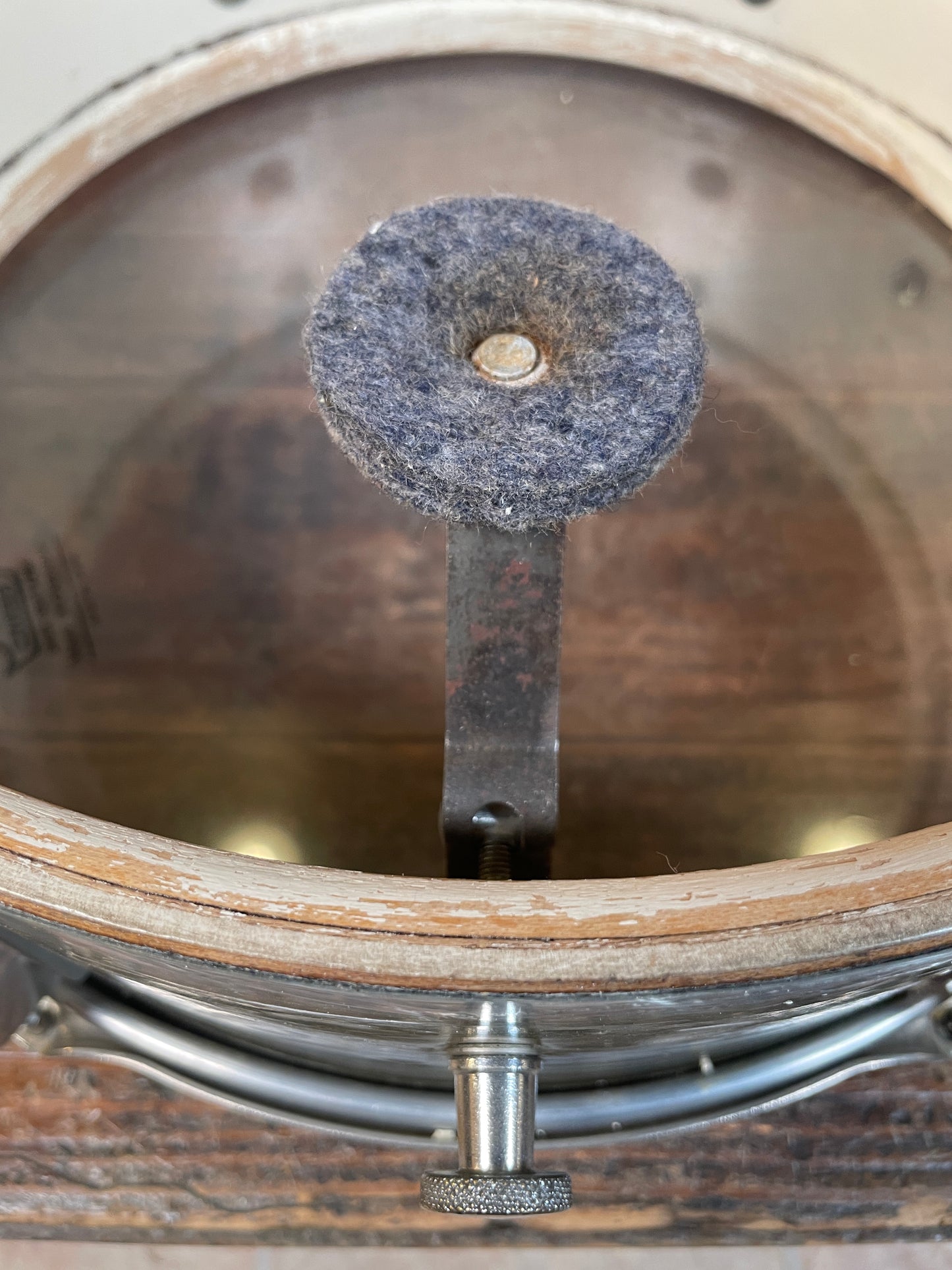 Early 1960s Ludwig 5x14 Pioneer No. 491 Snare Drum Sky Blue Pearl Pre-Serial NOB