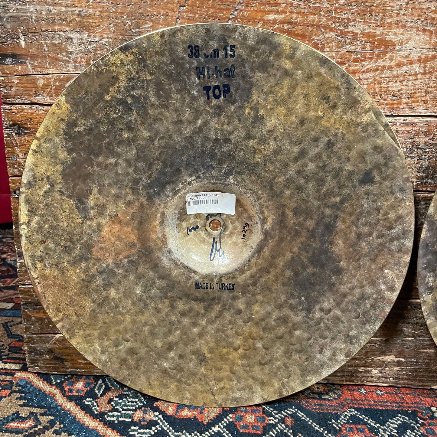 15" Bosphorus Master Vintage Hi-Hat Cymbal Pair 1024g/1232g *Video Demo*