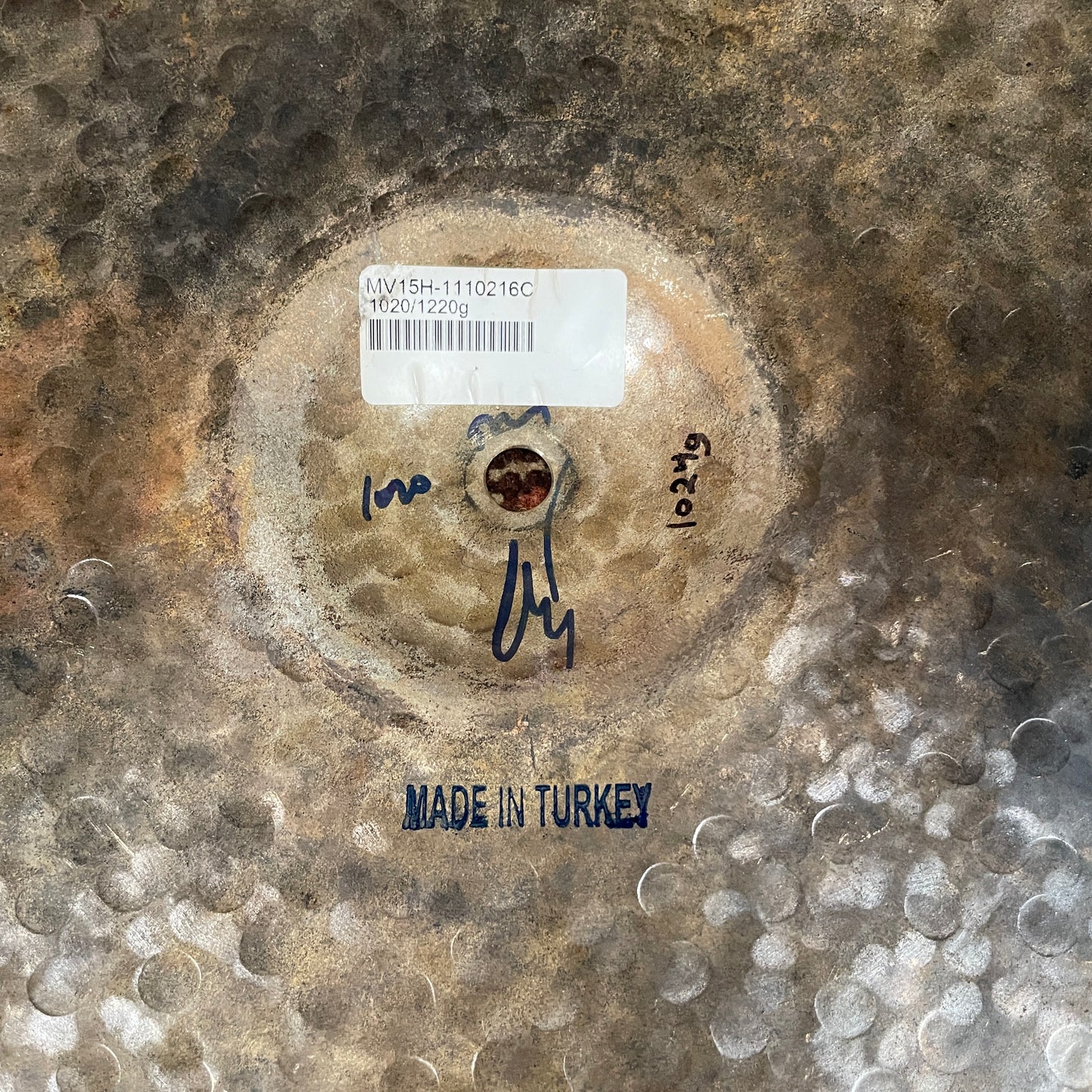 15" Bosphorus Master Vintage Hi-Hat Cymbal Pair 1024g/1232g *Video Demo*