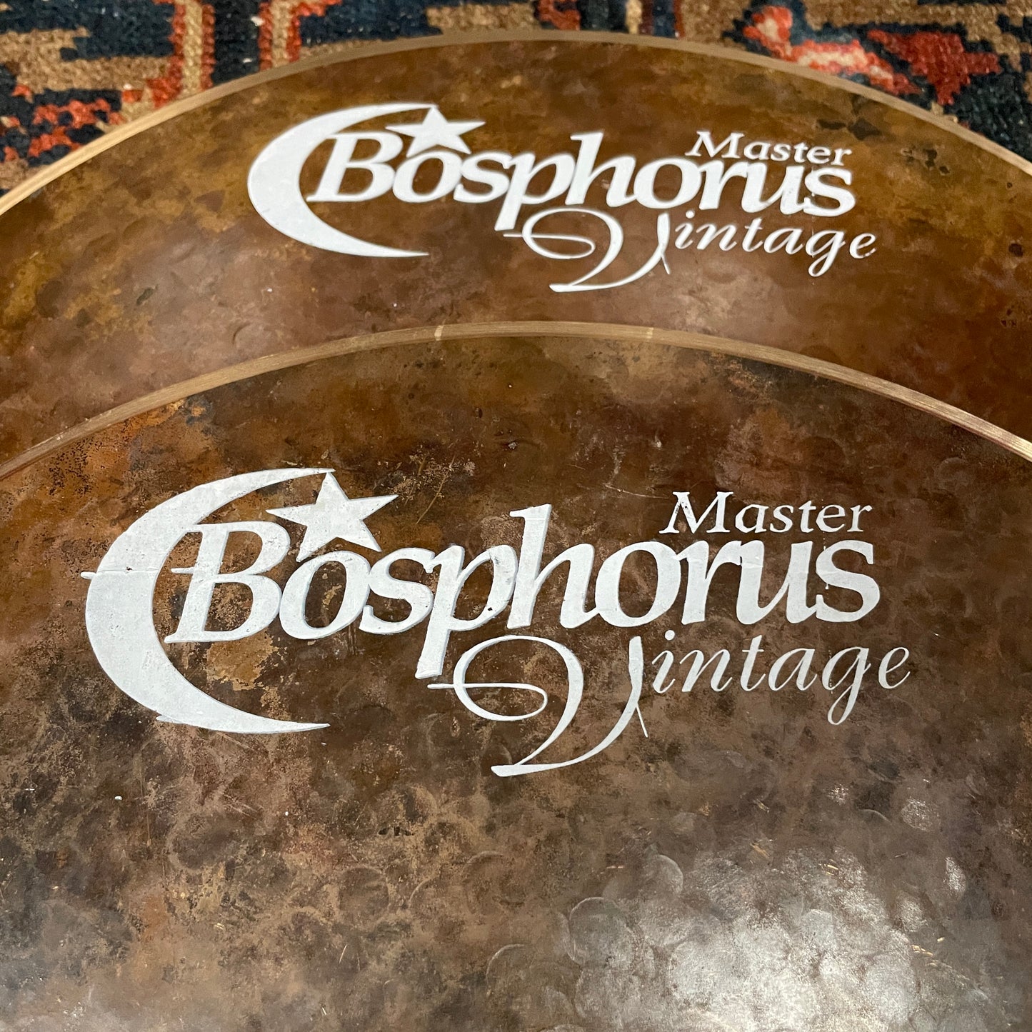 15" Bosphorus Master Vintage Hi-Hat Cymbal Pair 1024g/1232g *Video Demo*