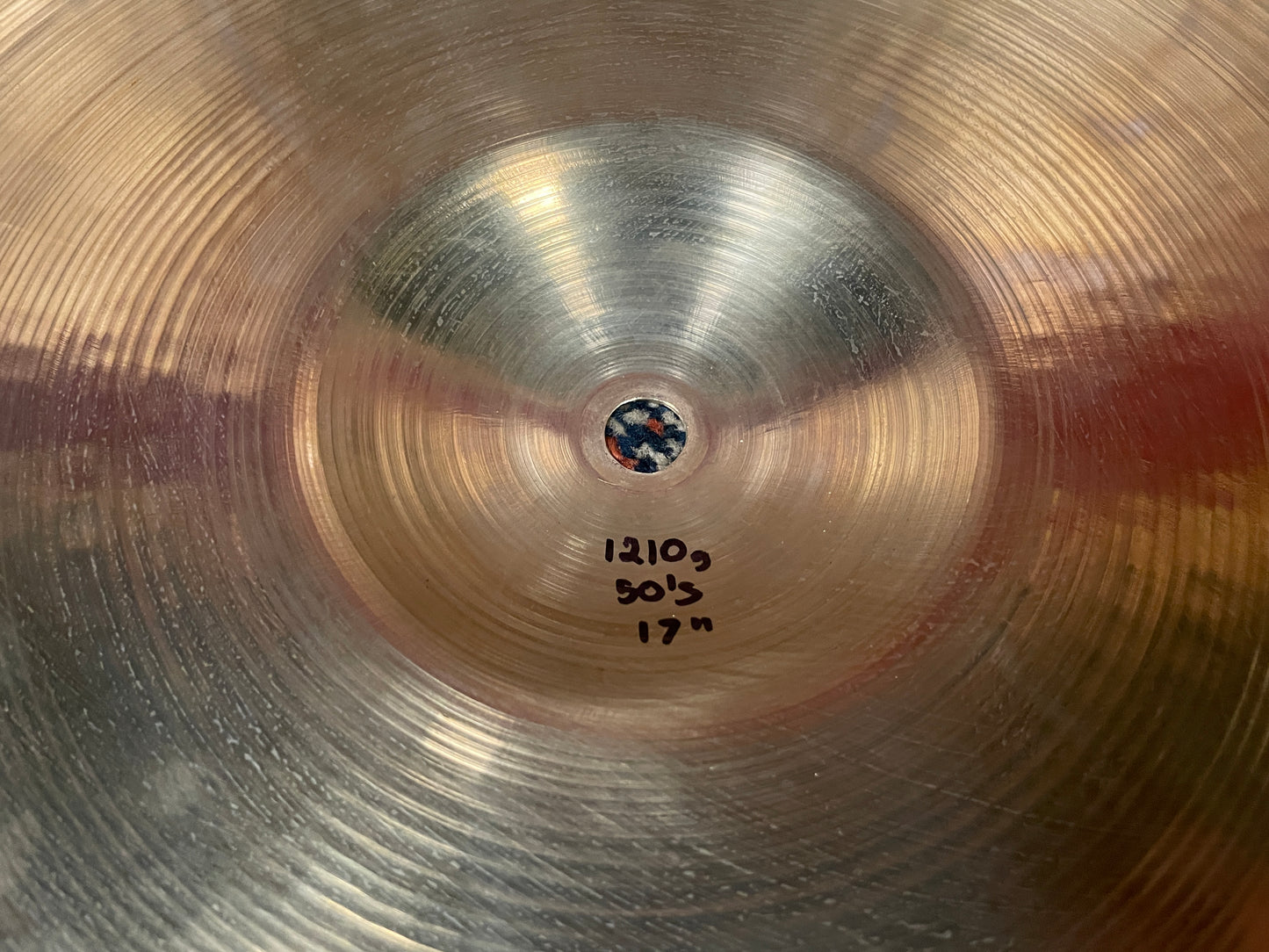 17" Zildjian A 1950s Crash Cymbal 1210g *Video Demo*