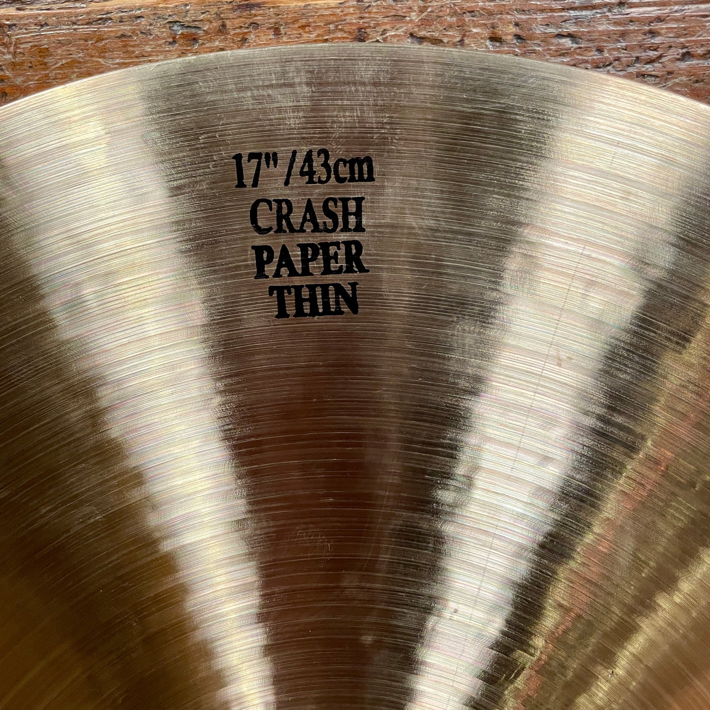 17" Istanbul Mehmet Traditional Paper Thin Crash Cymbal 1060g *Video Demo*