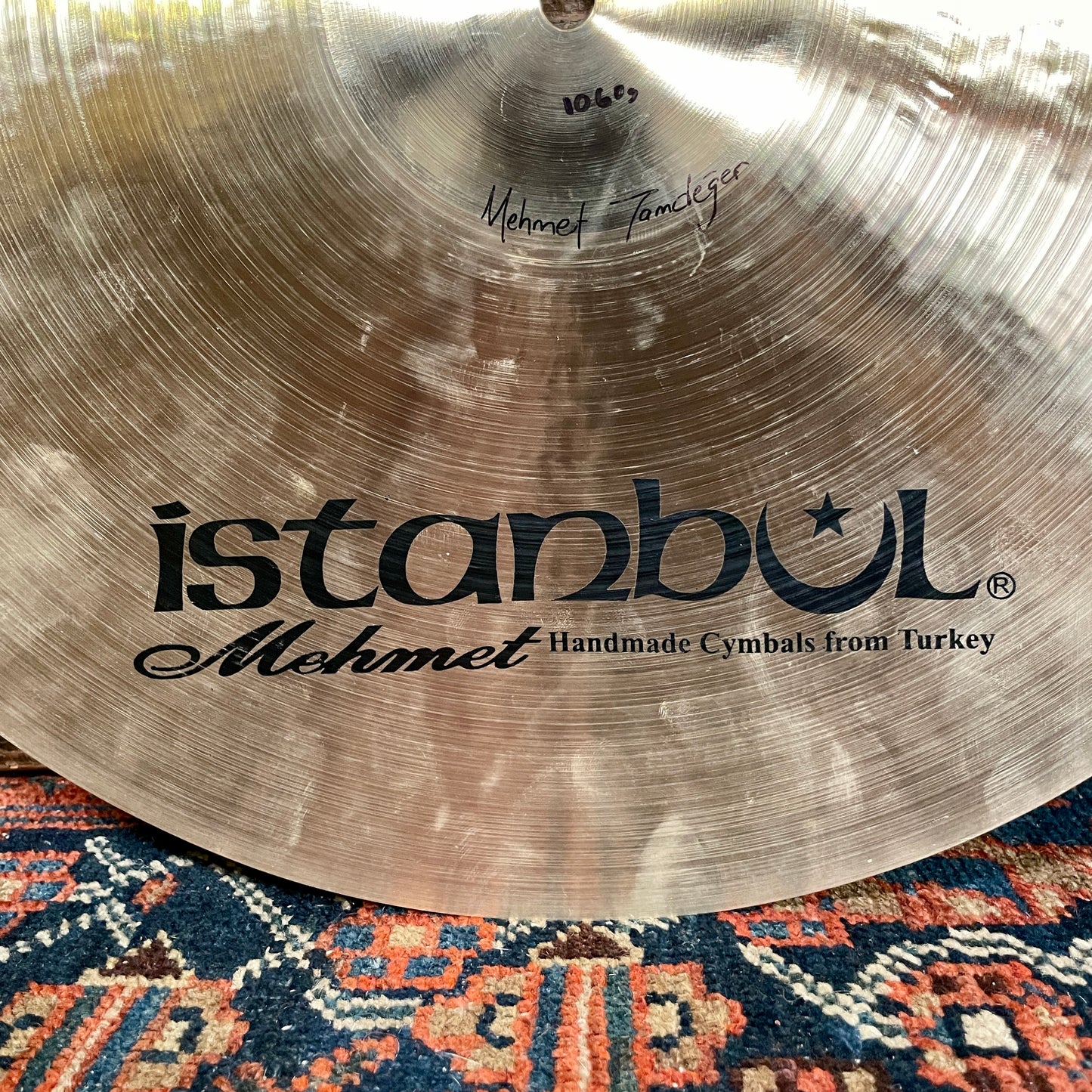 17" Istanbul Mehmet Traditional Paper Thin Crash Cymbal 1060g *Video Demo*