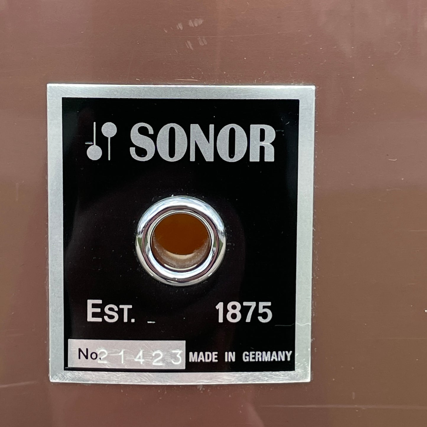 1970s Sonor Phonic 16x18 Floor Tom Metallic Bronze