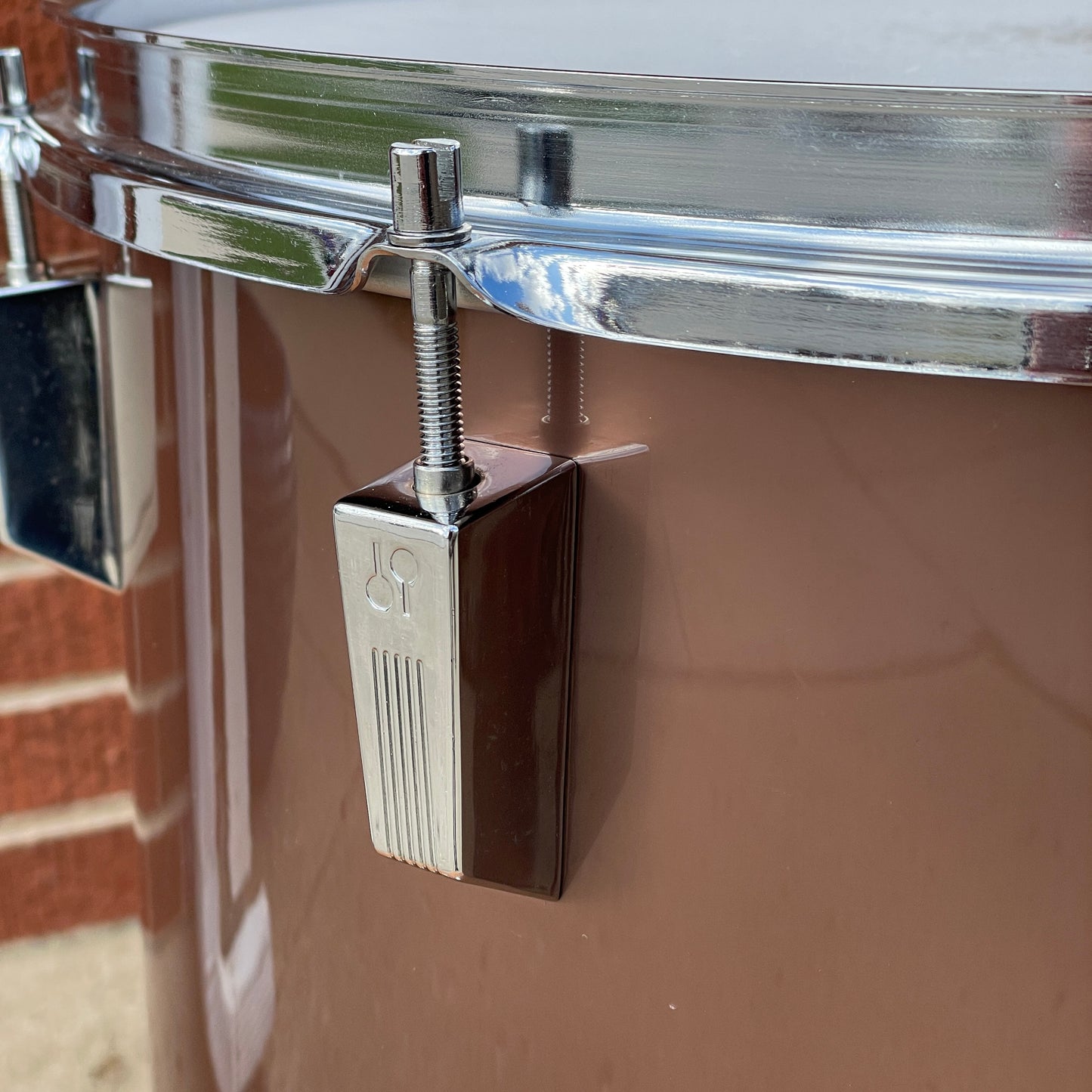 1970s Sonor Phonic 16x18 Floor Tom Metallic Bronze