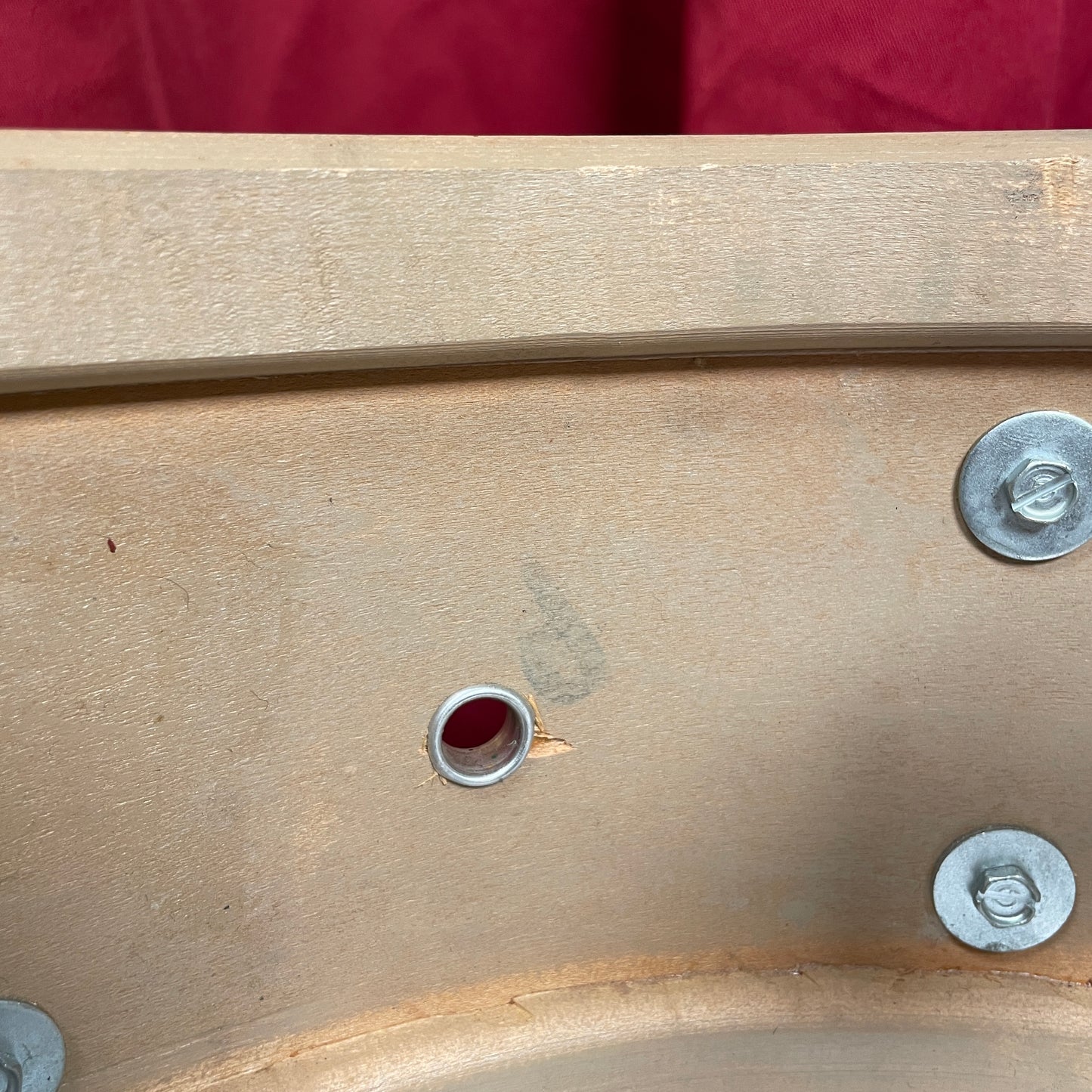 1960s Slingerland 5.5x14 Artist Model Snare Drum White Marine Pearl