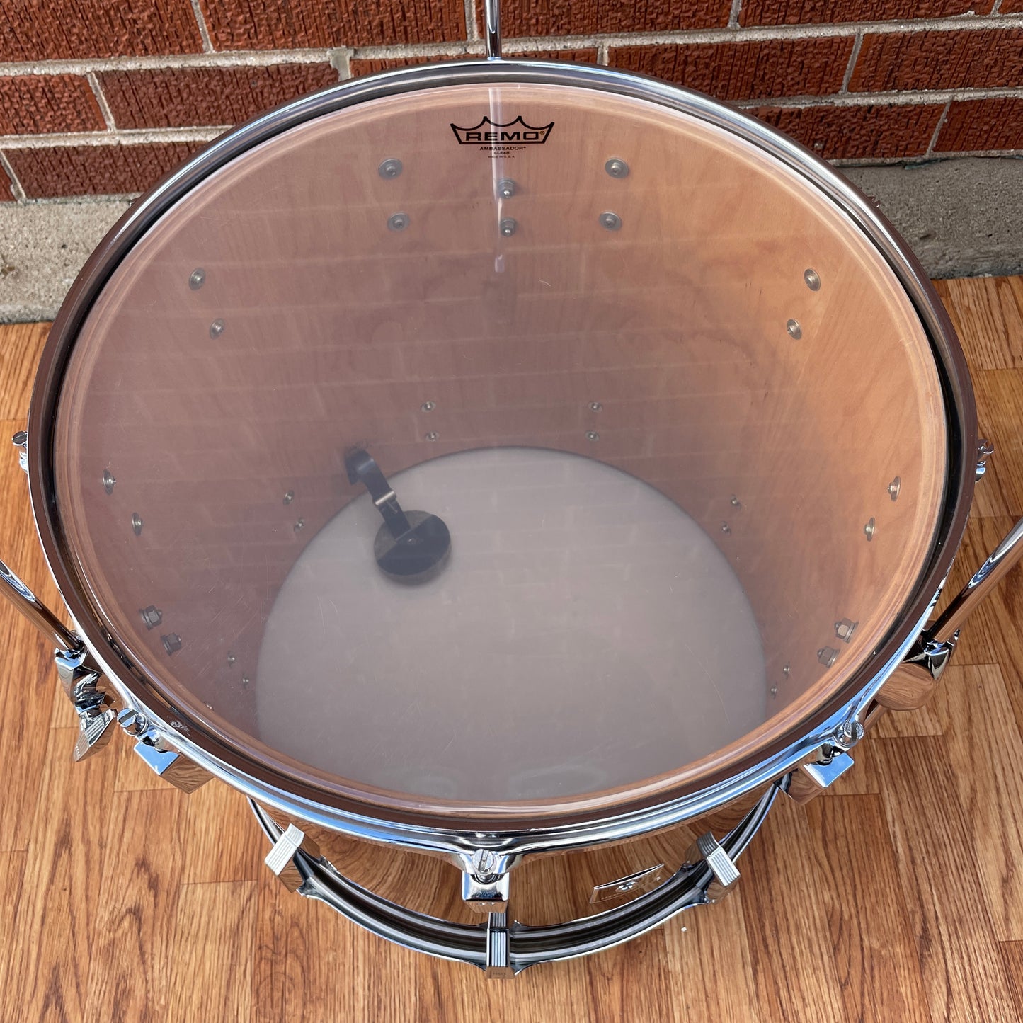 1970s Sonor Phonic 16x18 Floor Tom Metallic Bronze