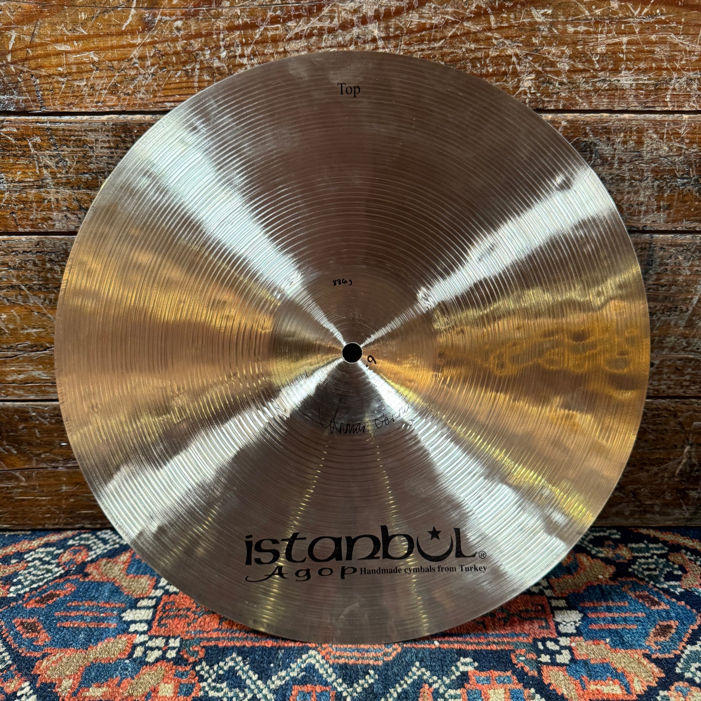 14" Istanbul Agop Traditional Jazz Hi-Hat Cymbal Pair 886g/1088g *Video Demo*