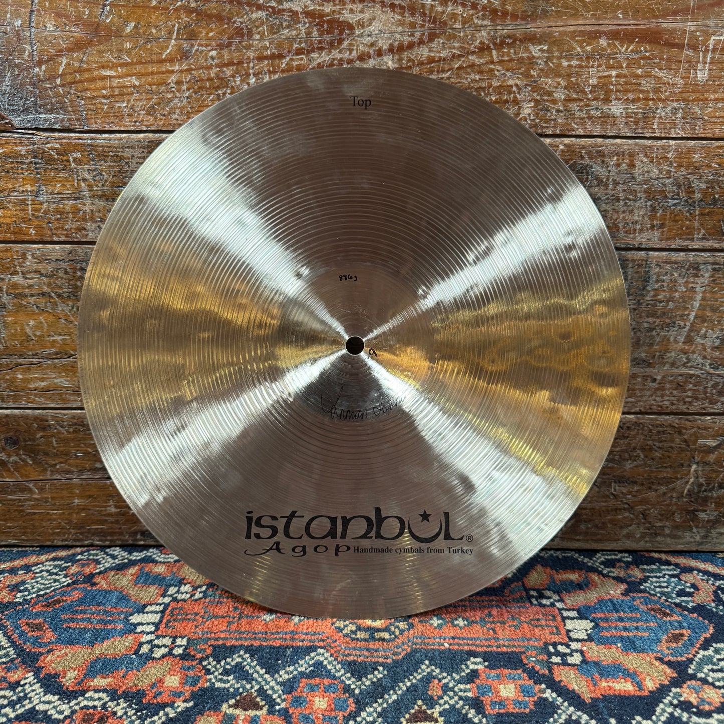 14" Istanbul Agop Traditional Jazz Hi-Hat Cymbal Pair 886g/1088g *Video Demo*