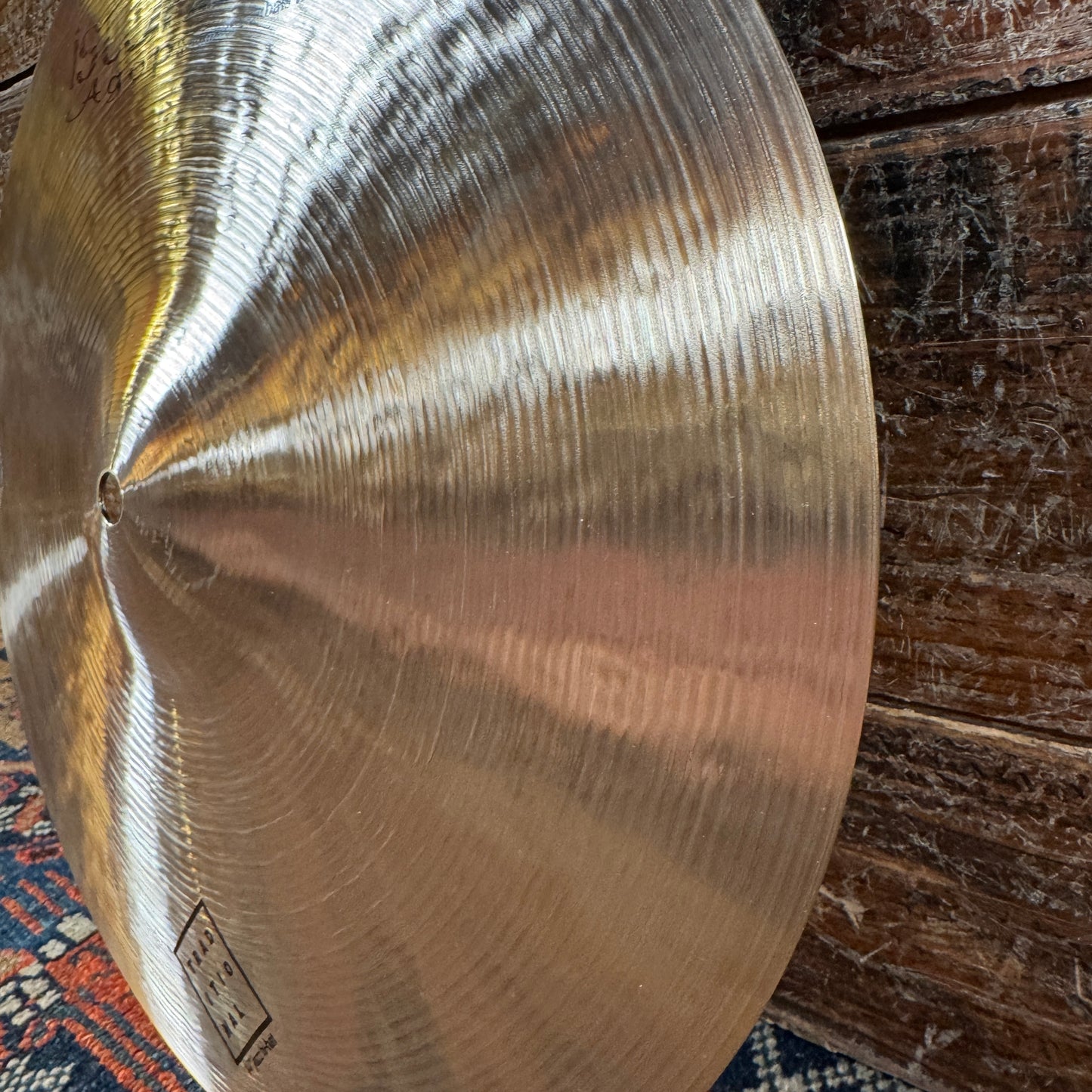 14" Istanbul Agop Traditional Jazz Hi-Hat Cymbal Pair 886g/1088g *Video Demo*