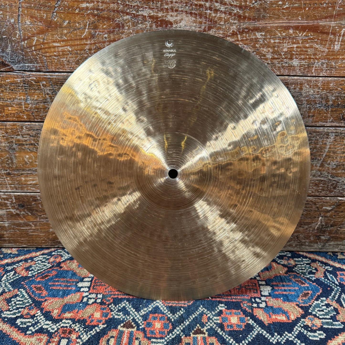 15" Istanbul Agop 30th Anniversary Hi-Hat Cymbal Pair 962g/1172g *Video Demo*