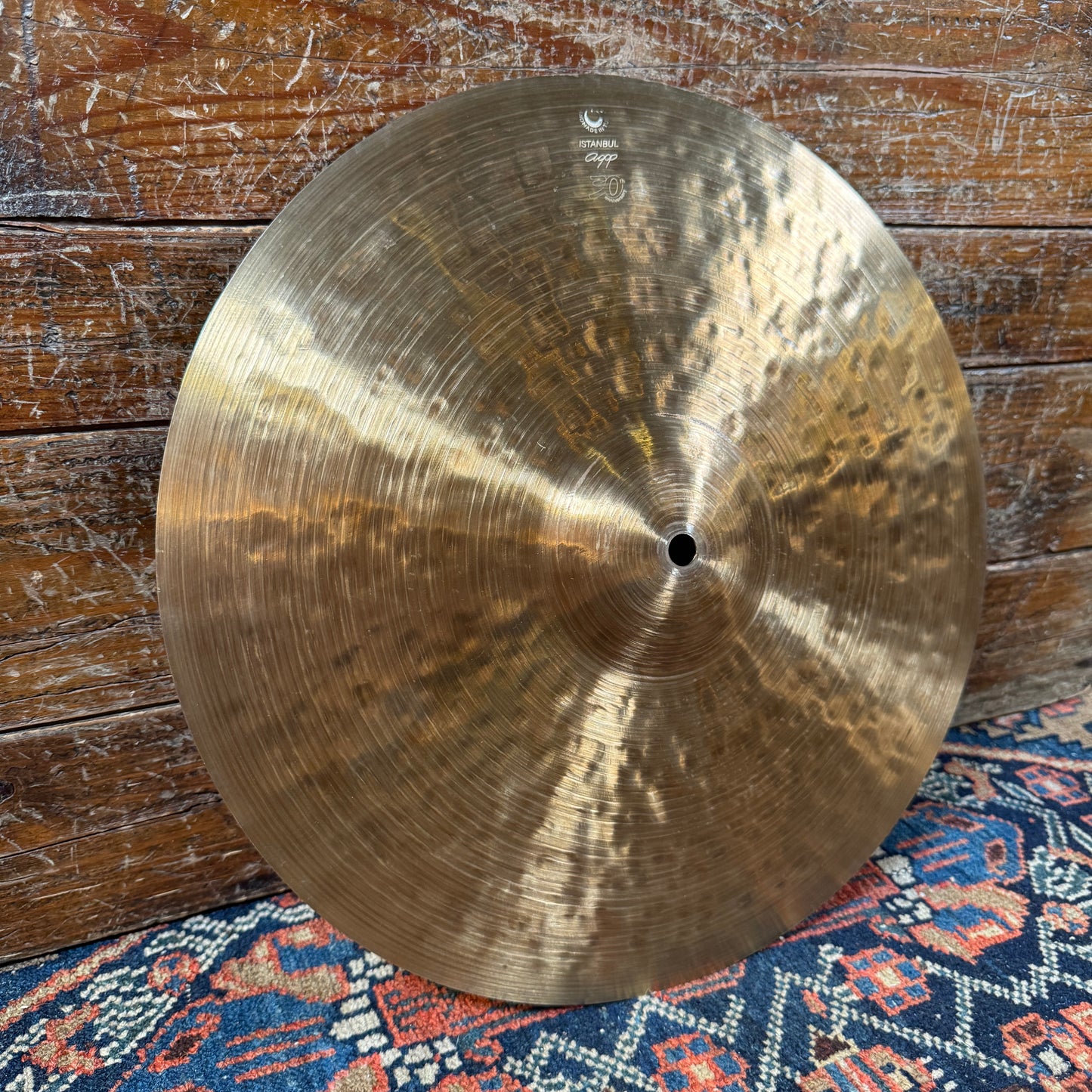 15" Istanbul Agop 30th Anniversary Hi-Hat Cymbal Pair 962g/1172g *Video Demo*