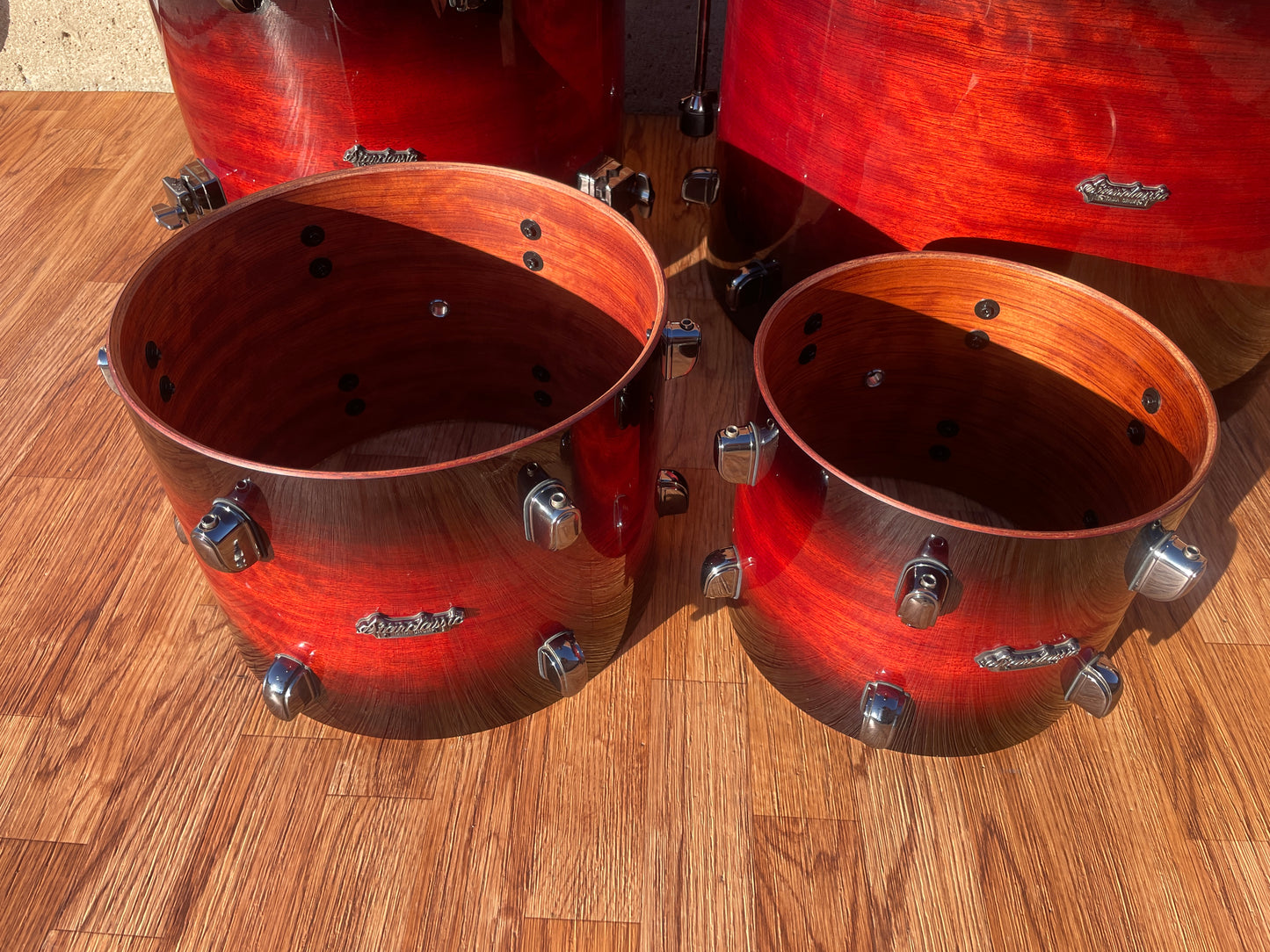 Tama Starclassic Bubinga Drum Set Red Mahogany Burst 22/8/10/12/16