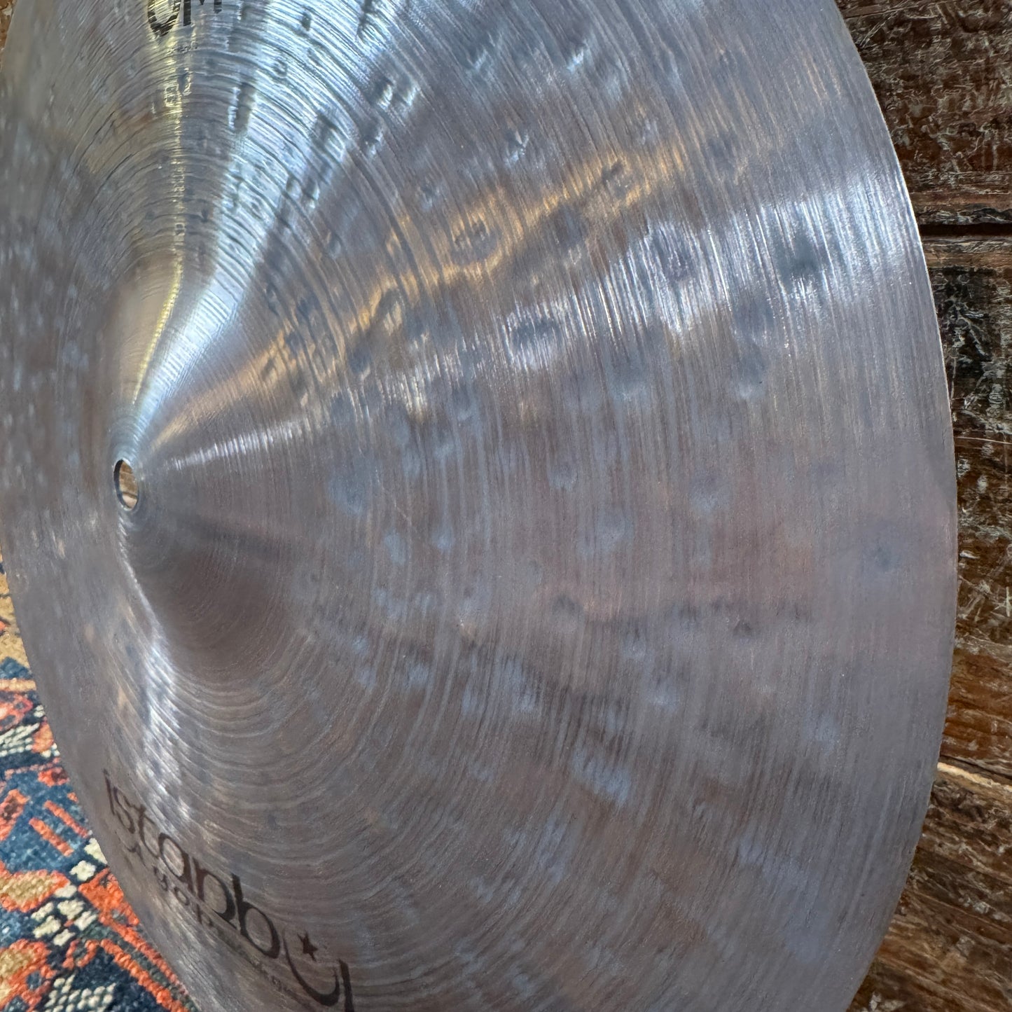 15" Istanbul Agop Om Cindy Blackman Santana Hi-Hat Cymbal Pair 942g/1146g *Video Demo*