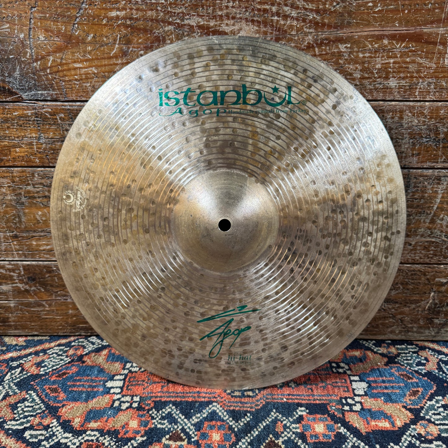 15" Istanbul Agop Signature Hi-Hat Cymbal Pair 1008g/1216g *Video Demo*