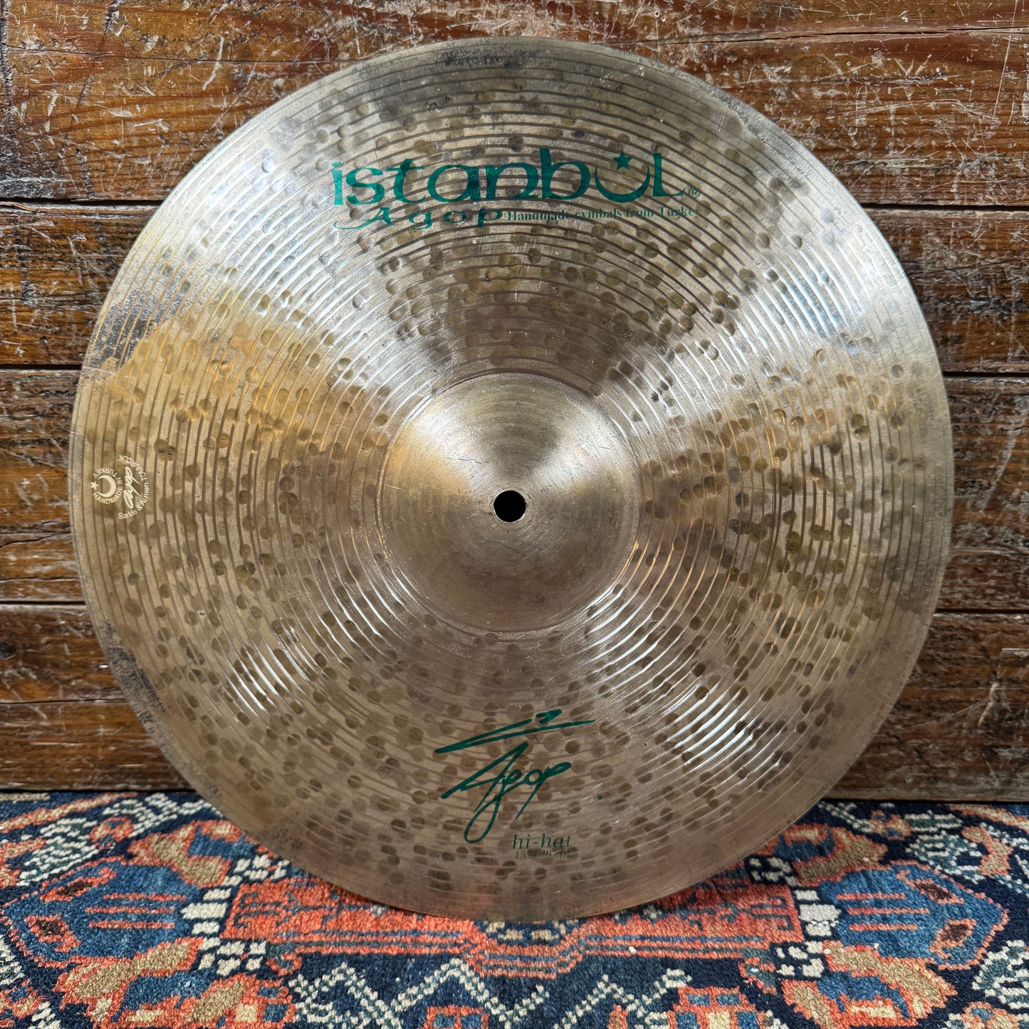 15" Istanbul Agop Signature Hi-Hat Cymbal Pair 1008g/1216g *Video Demo*
