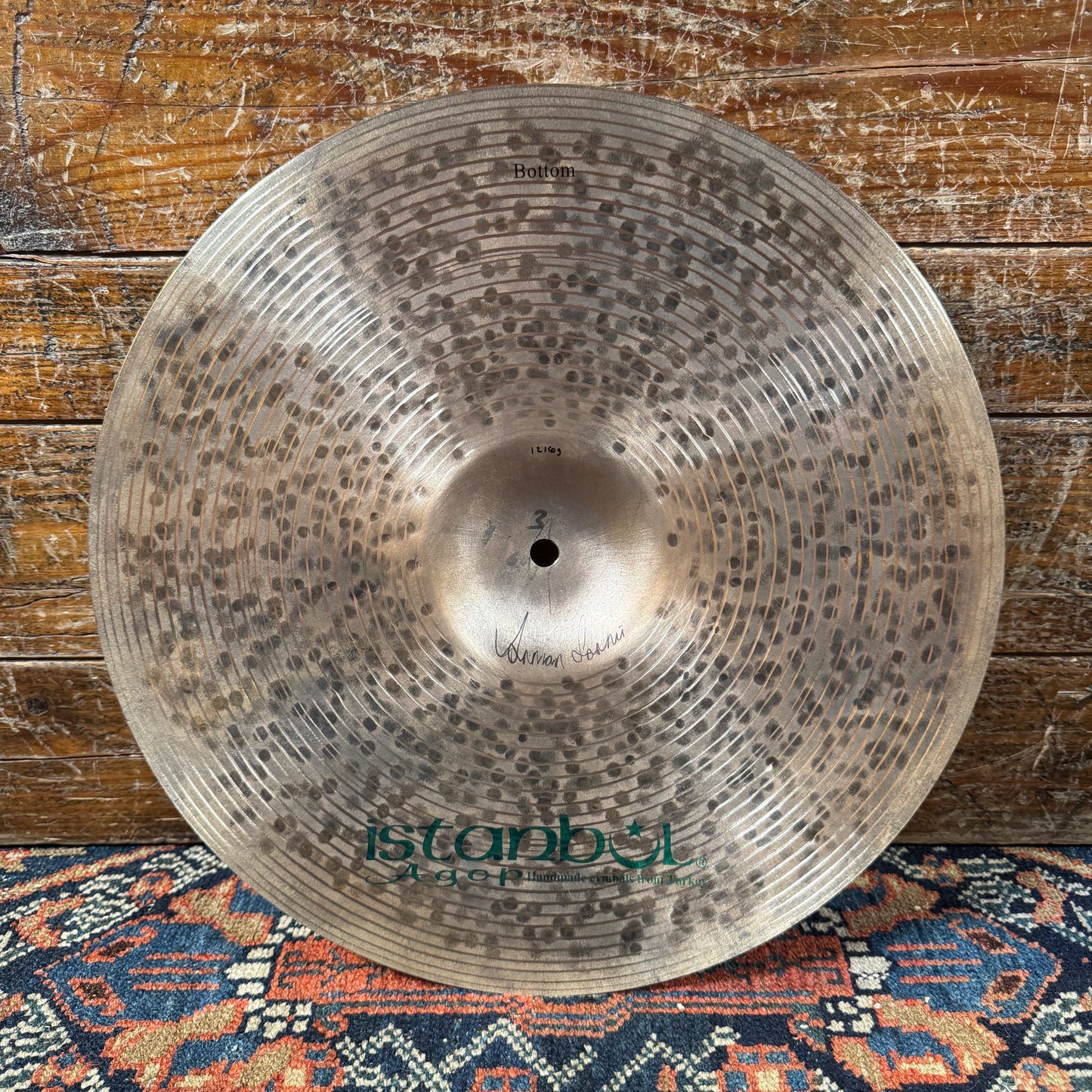 15" Istanbul Agop Signature Hi-Hat Cymbal Pair 1008g/1216g *Video Demo*
