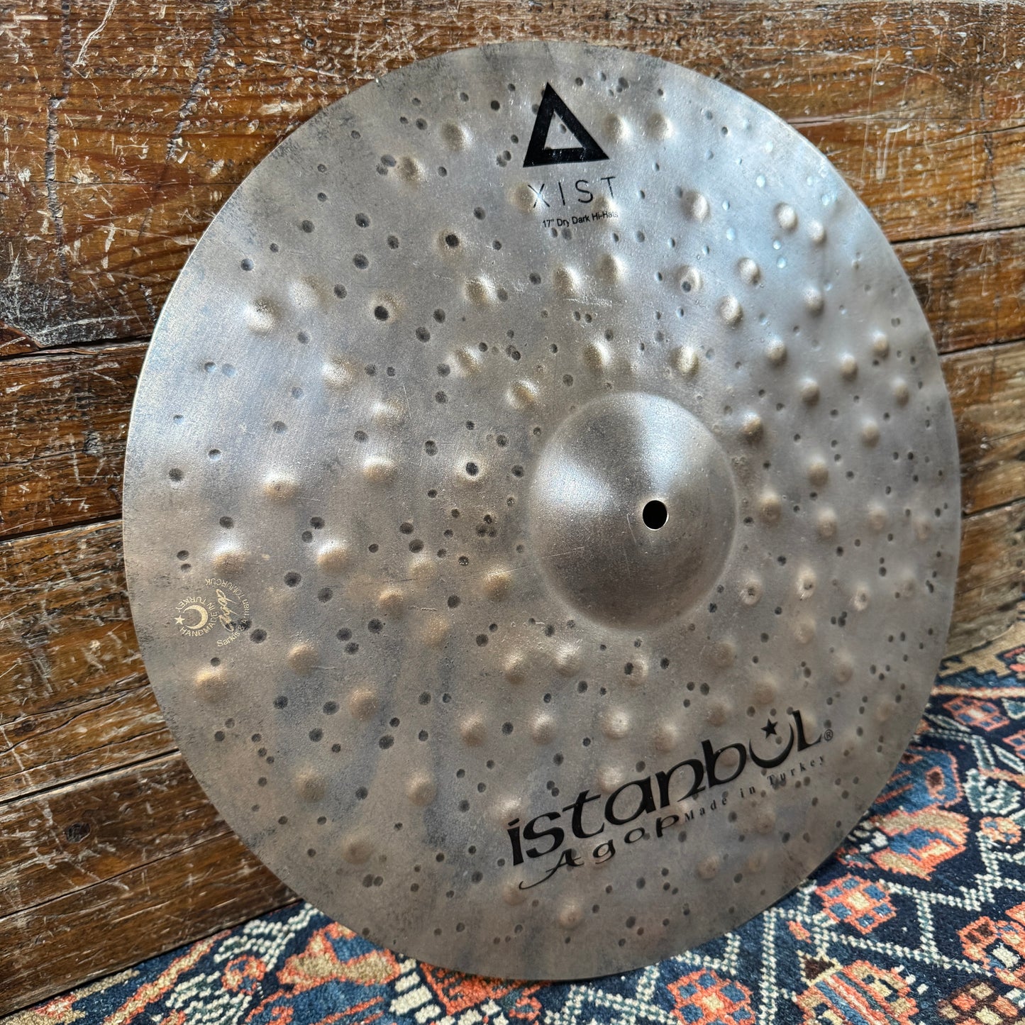 17" Istanbul Agop Xist Dry Dark Hi-Hat Cymbal Pair 1026g/1482g *Video Demo*