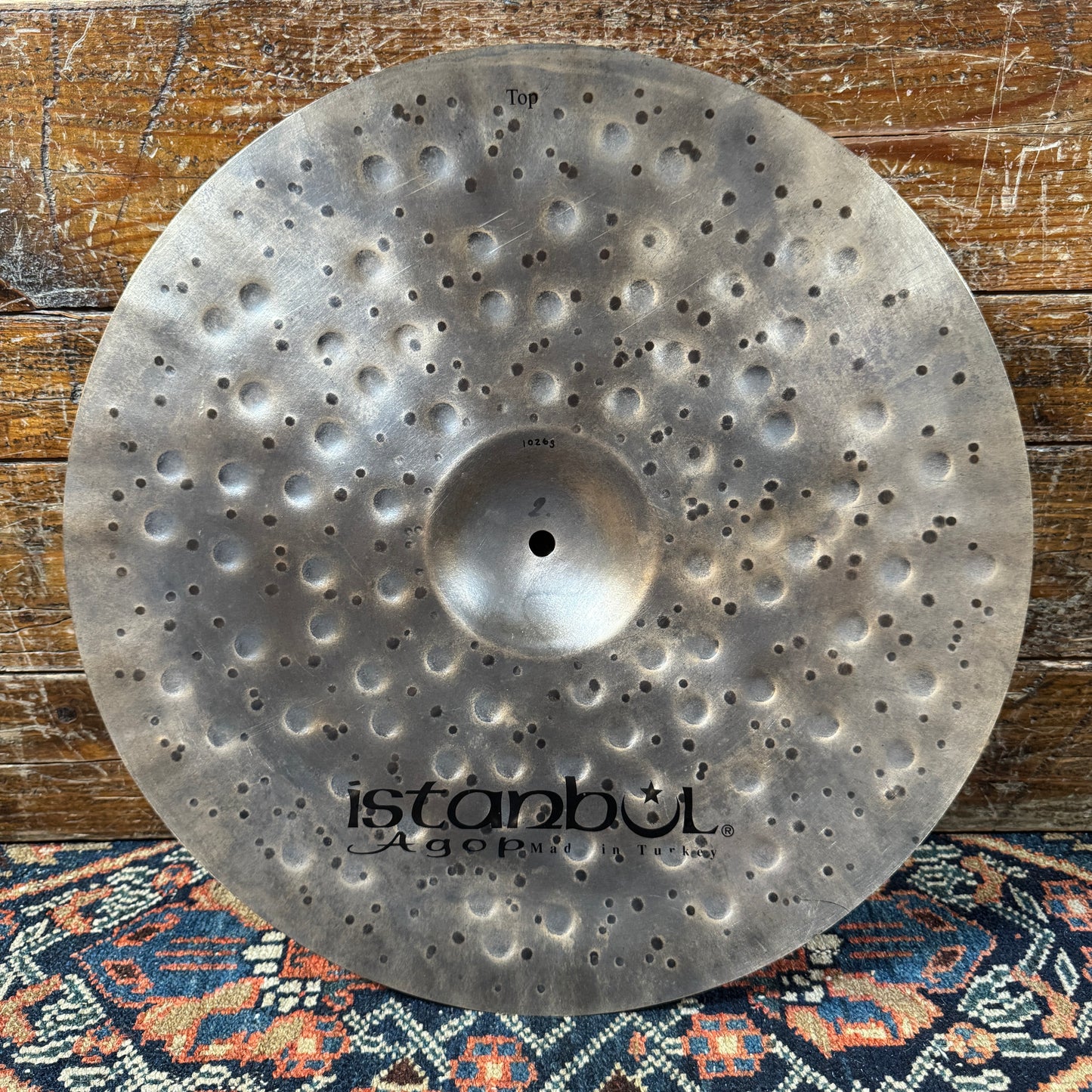 17" Istanbul Agop Xist Dry Dark Hi-Hat Cymbal Pair 1026g/1482g *Video Demo*