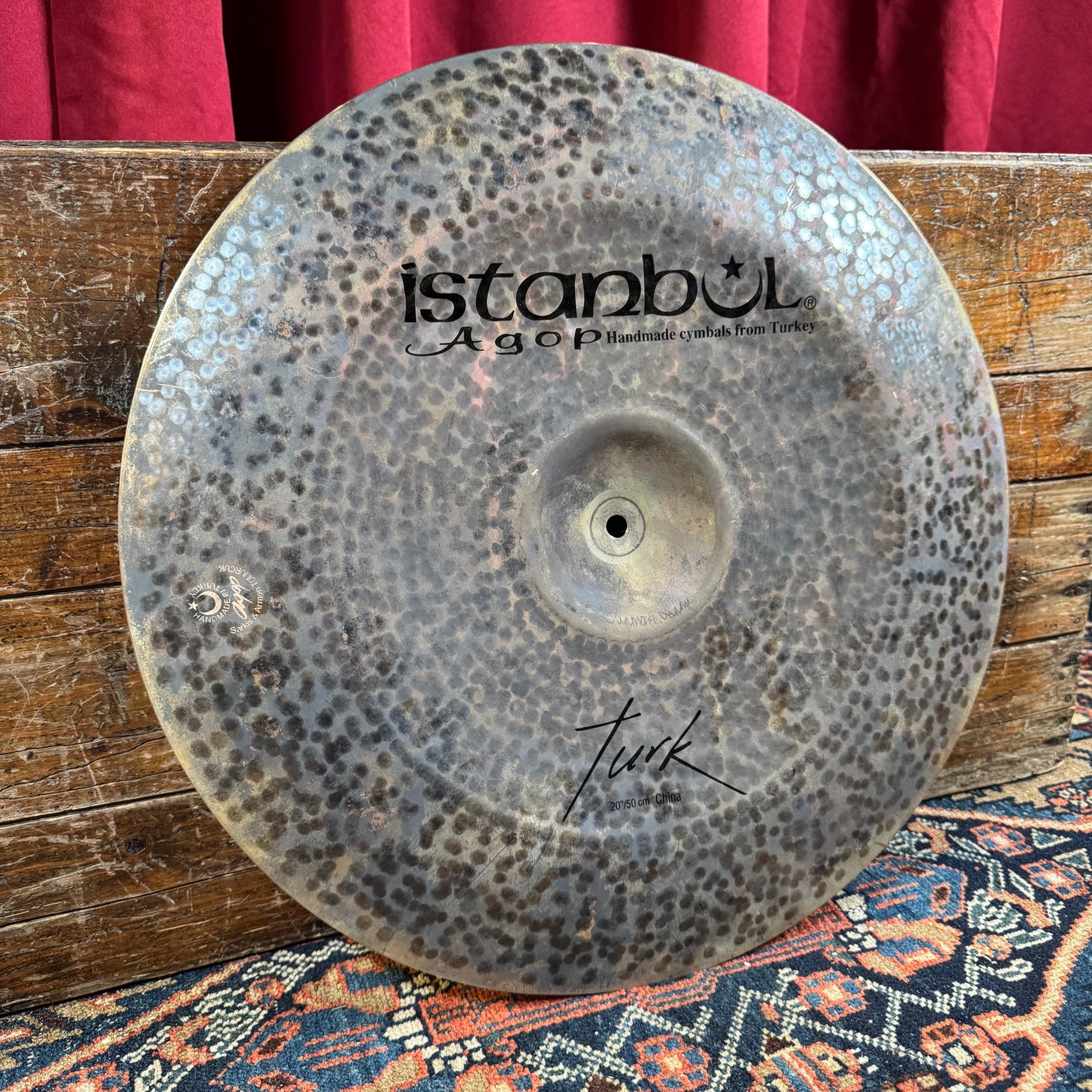20" Istanbul Agop Turk China Cymbal 1444g *Video Demo*