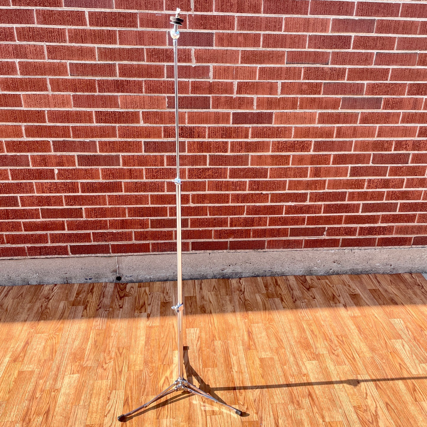 1960s Ludwig 1400 Straight Flat Base Cymbal Stand Round Tilter