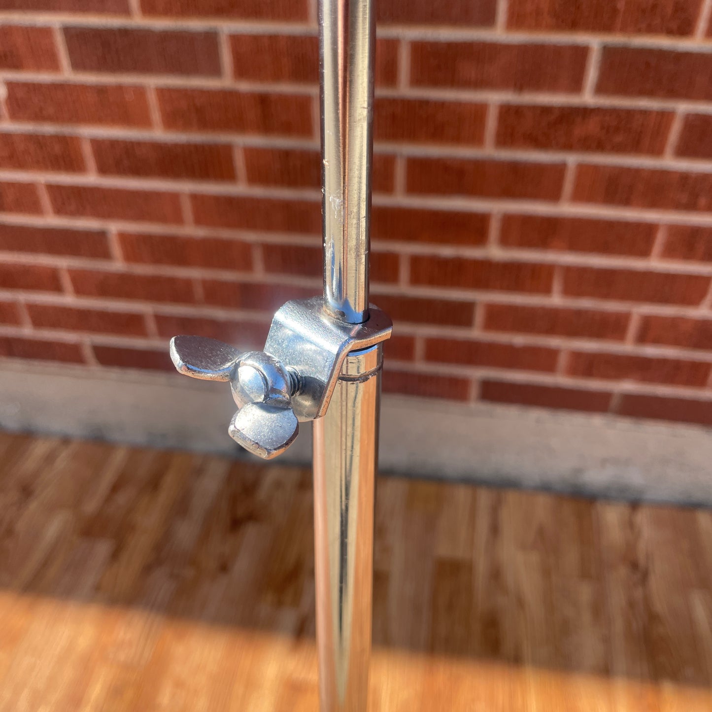 1960s Ludwig 1400 Straight Flat Base Cymbal Stand Round Tilter