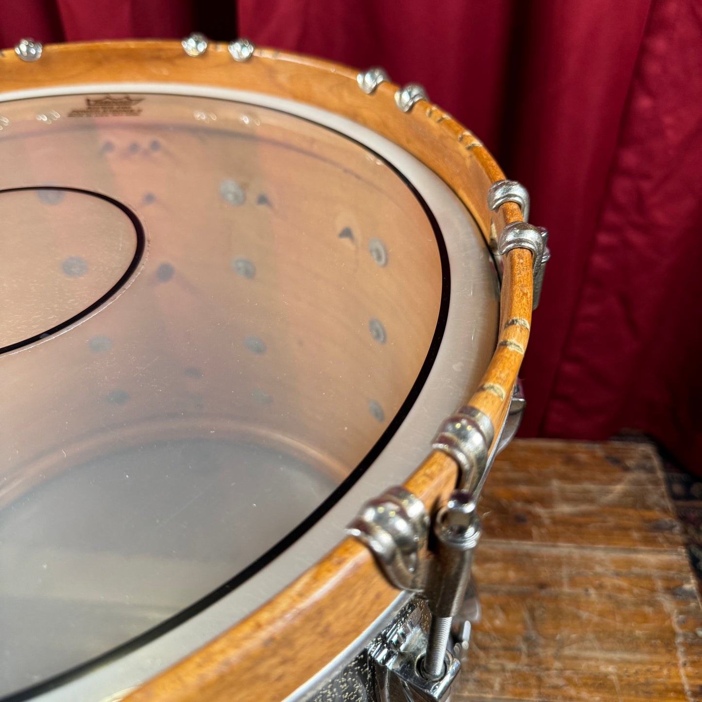 1970s Ludwig 12x15 Marching Snare / Bass Drum Conversion Anniversary Sparkle