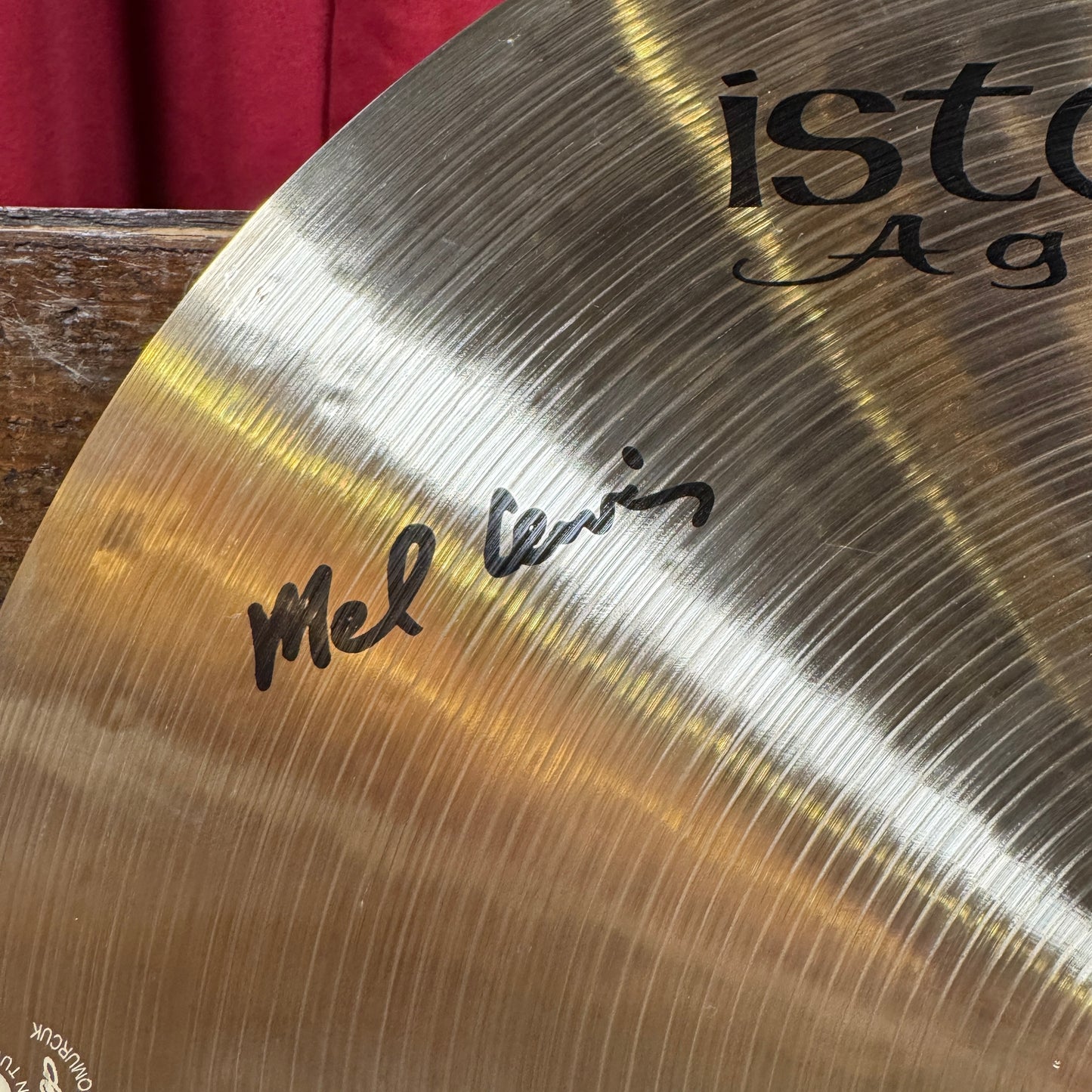 22" Istanbul Agop Signature Mel Lewis Ride Cymbal 2478g *Video Demo*