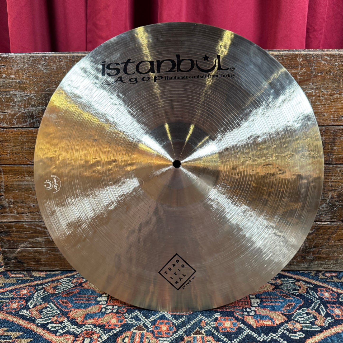 20" Istanbul Agop Traditional Crash Ride Cymbal 1872g *Video Demo*