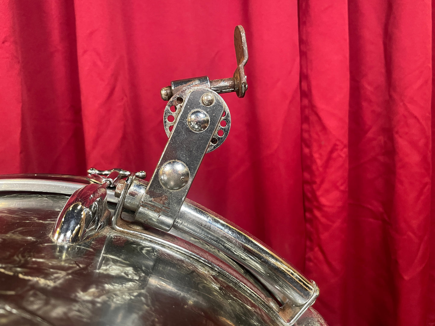 1950s Slingerland 14x22 Bass Drum Black Diamond Pearl