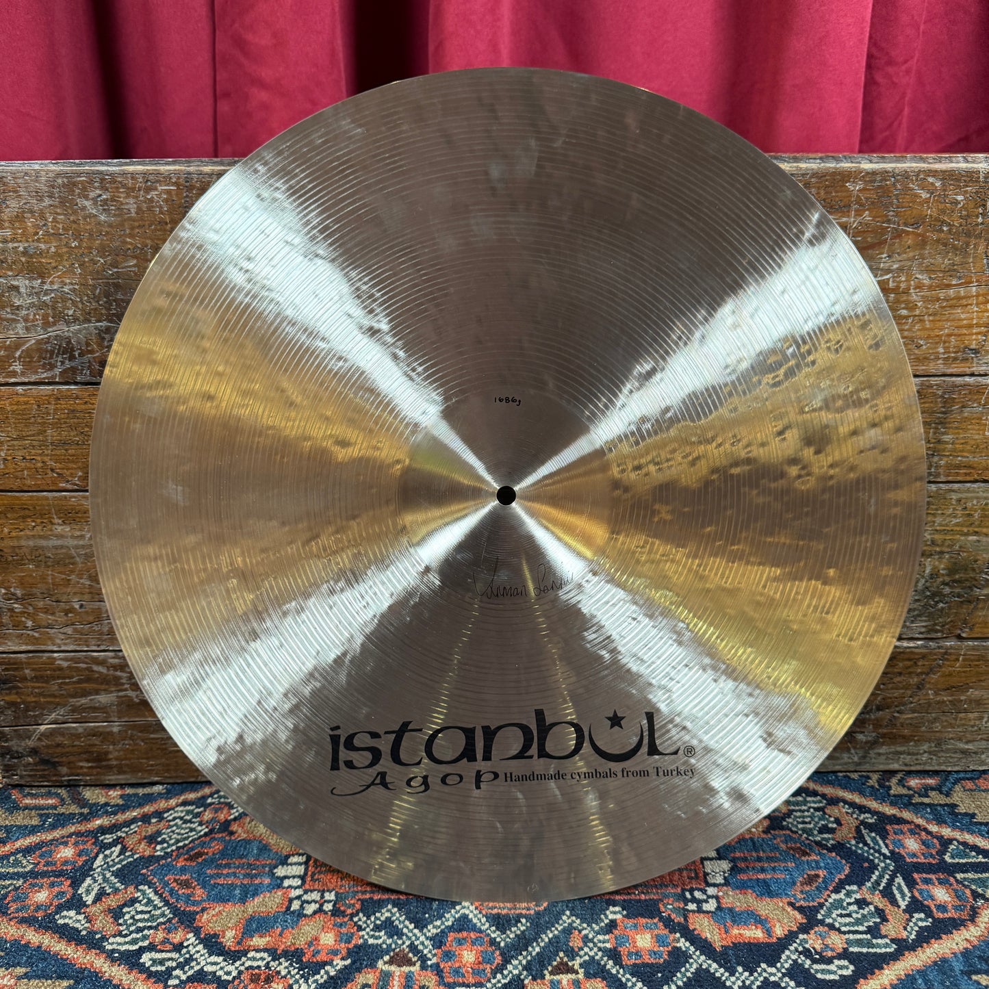 20" Istanbul Agop Traditional Dark Crash Cymbal 1686g *Video Demo*
