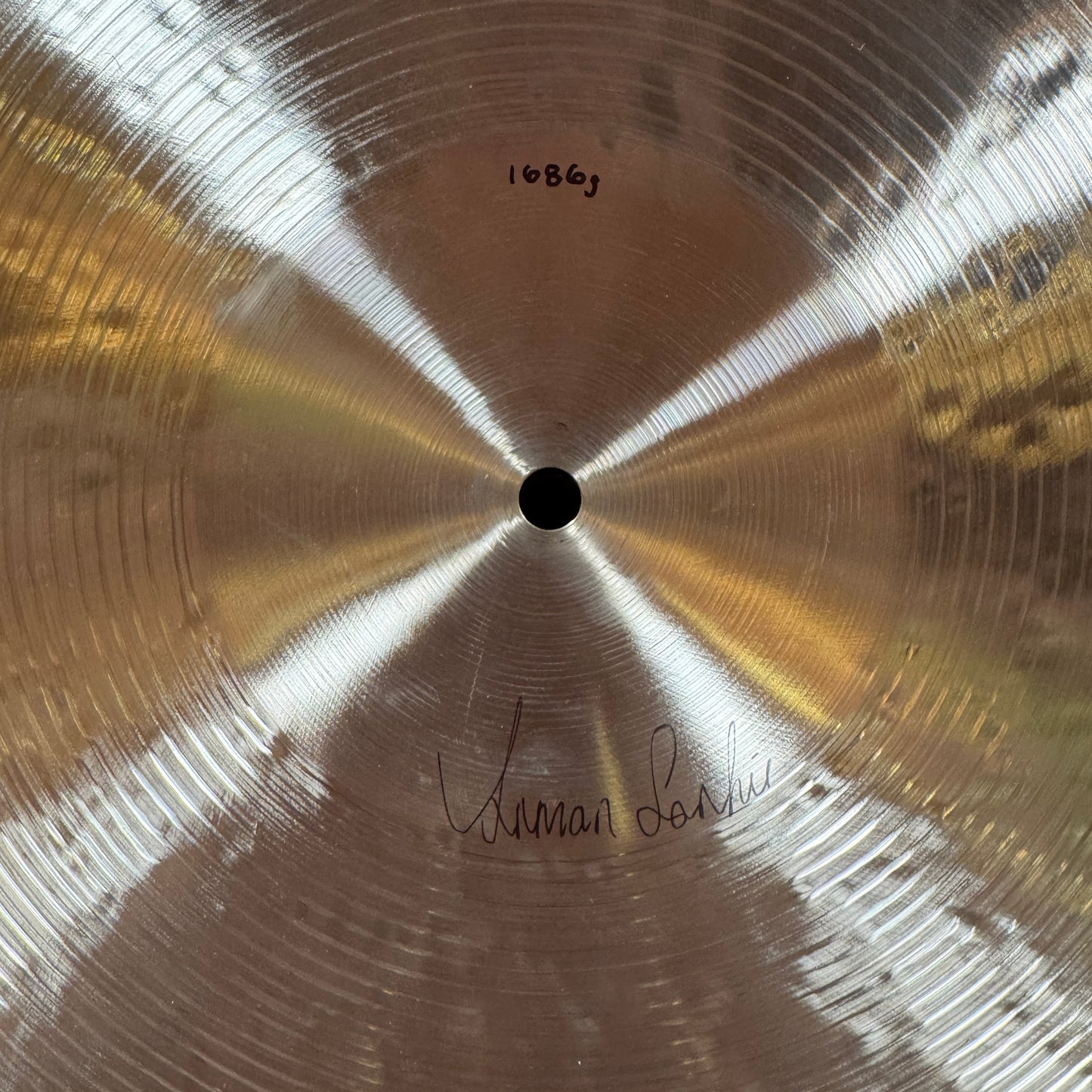 20" Istanbul Agop Traditional Dark Crash Cymbal 1686g *Video Demo*