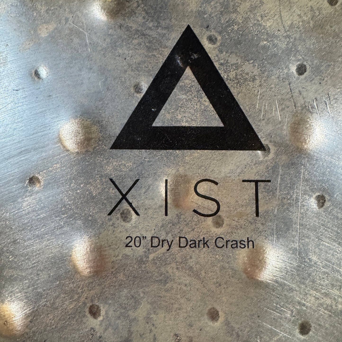 20" Istanbul Agop Xist Dry Dark Crash Cymbal 1326g *Video Demo*