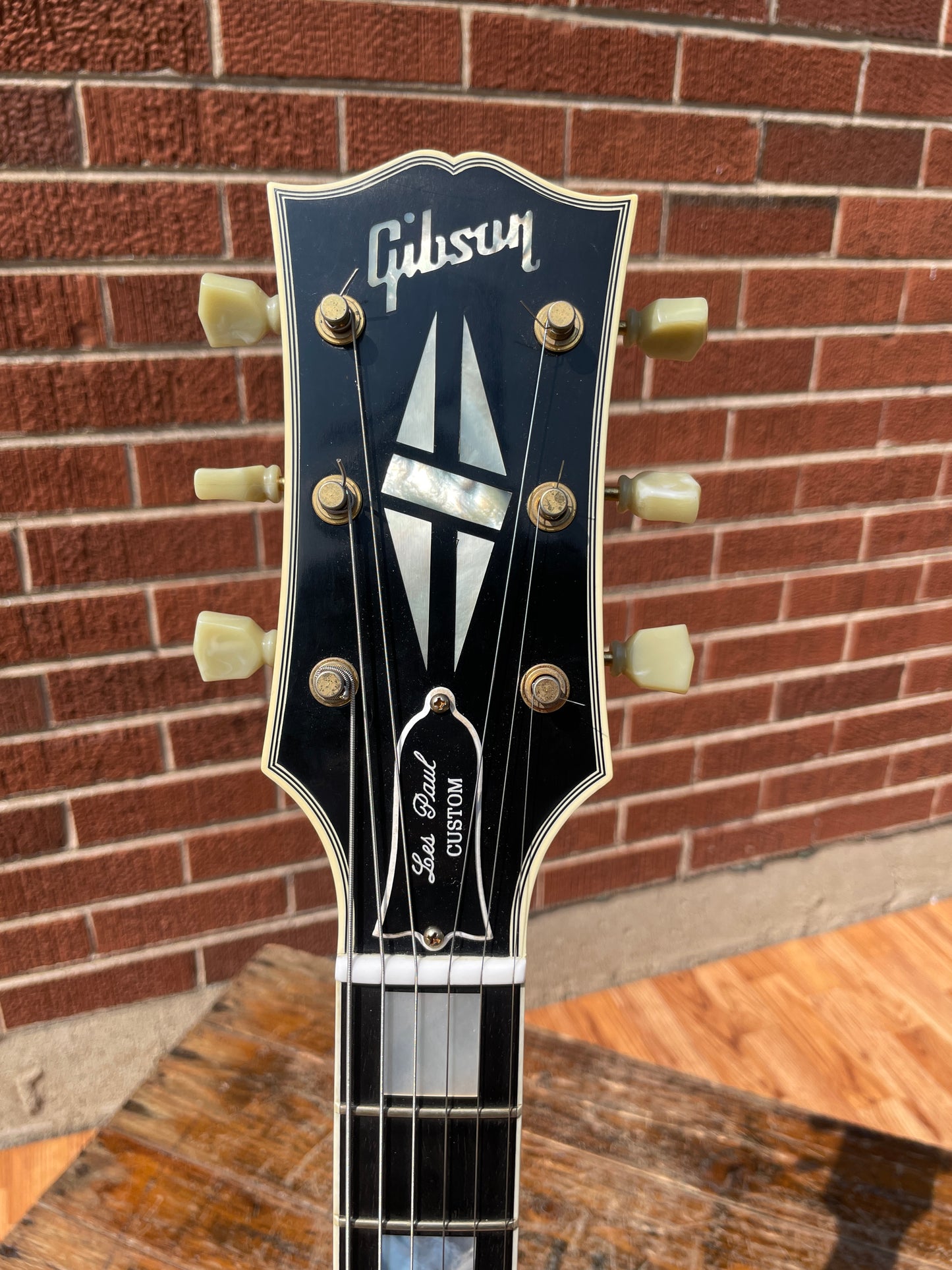2007 Gibson 1957 Les Paul Custom Reissue Ebony 3-Pickup VOS Guitar w/OHSC