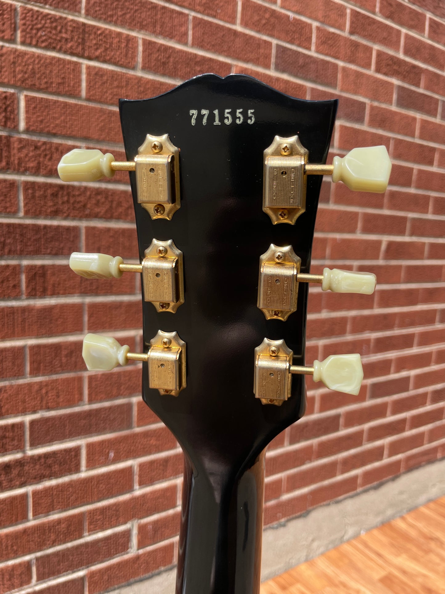 2007 Gibson 1957 Les Paul Custom Reissue Ebony 3-Pickup VOS Guitar w/OHSC