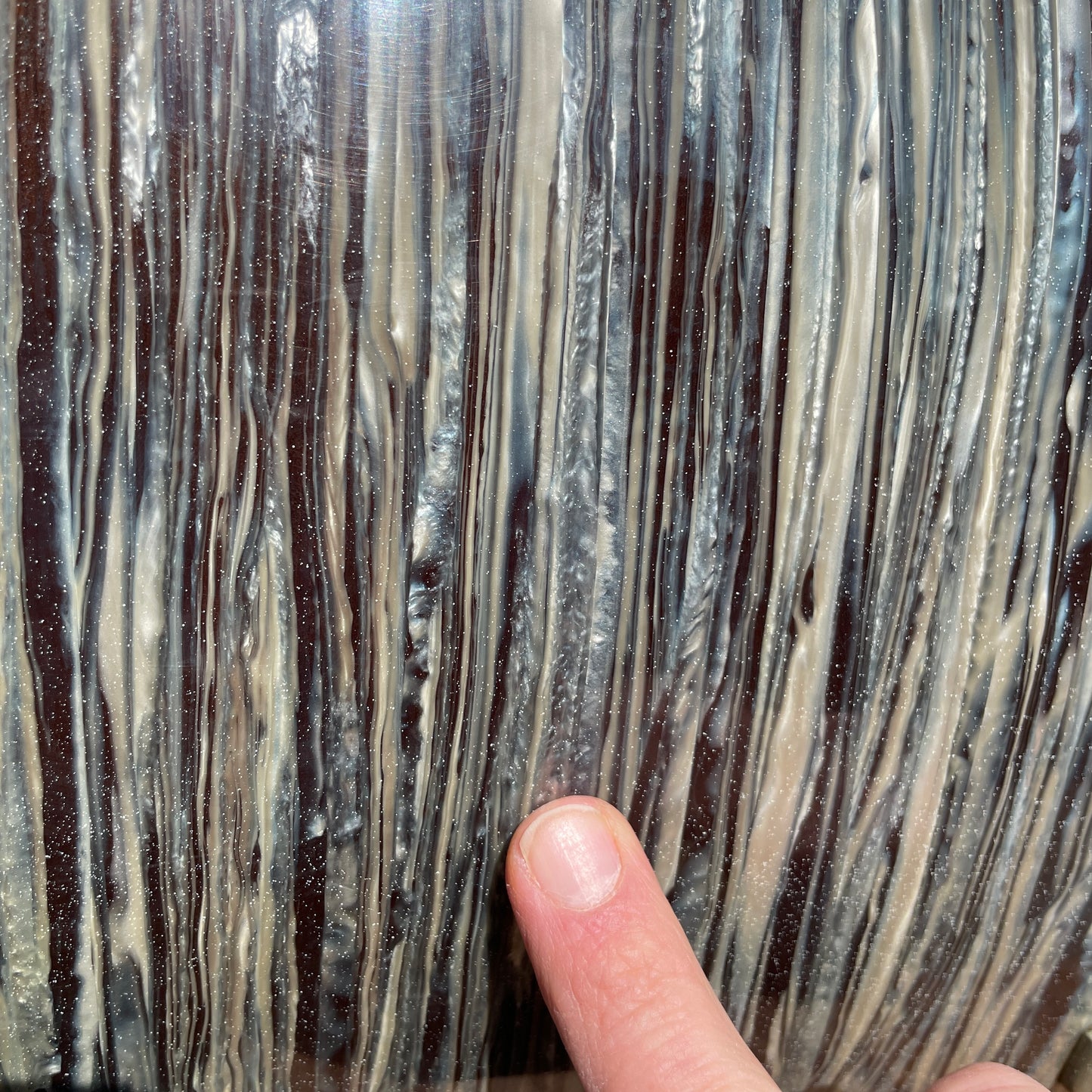 1960s Ludwig 14x22 Hollywood Bass Drum Single Oyster Blue Pearl