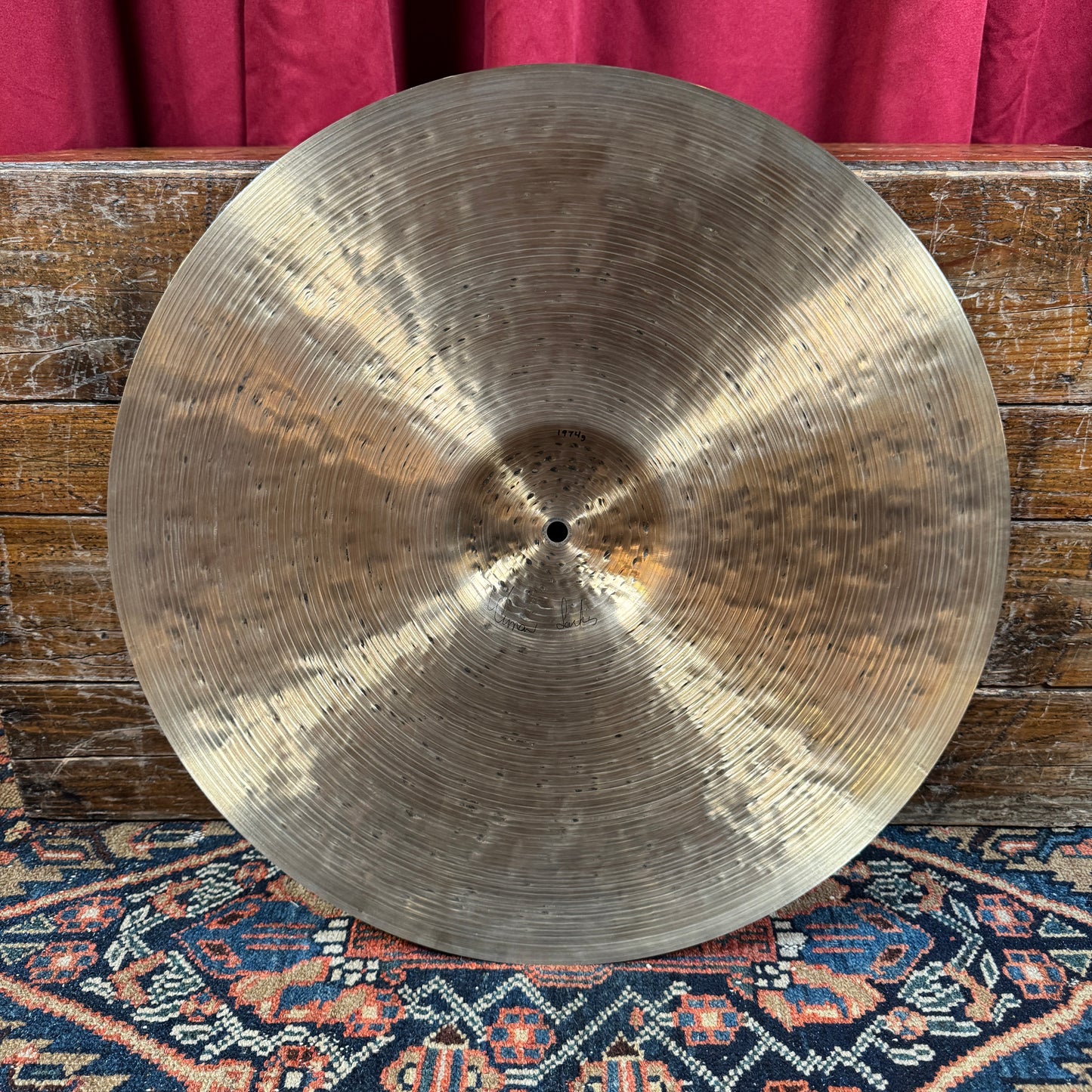 20" Istanbul Agop 30th Anniversary Ride Cymbal 1974g *Video Demo*