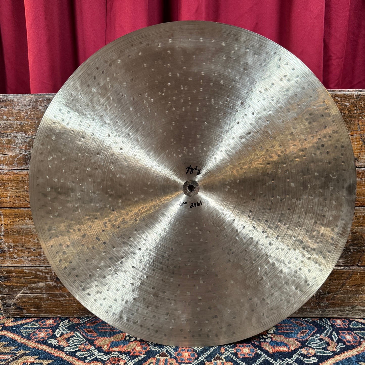 22" Hayden Custom Cymbals Union Ride Cymbal 2461g *Video Demo*