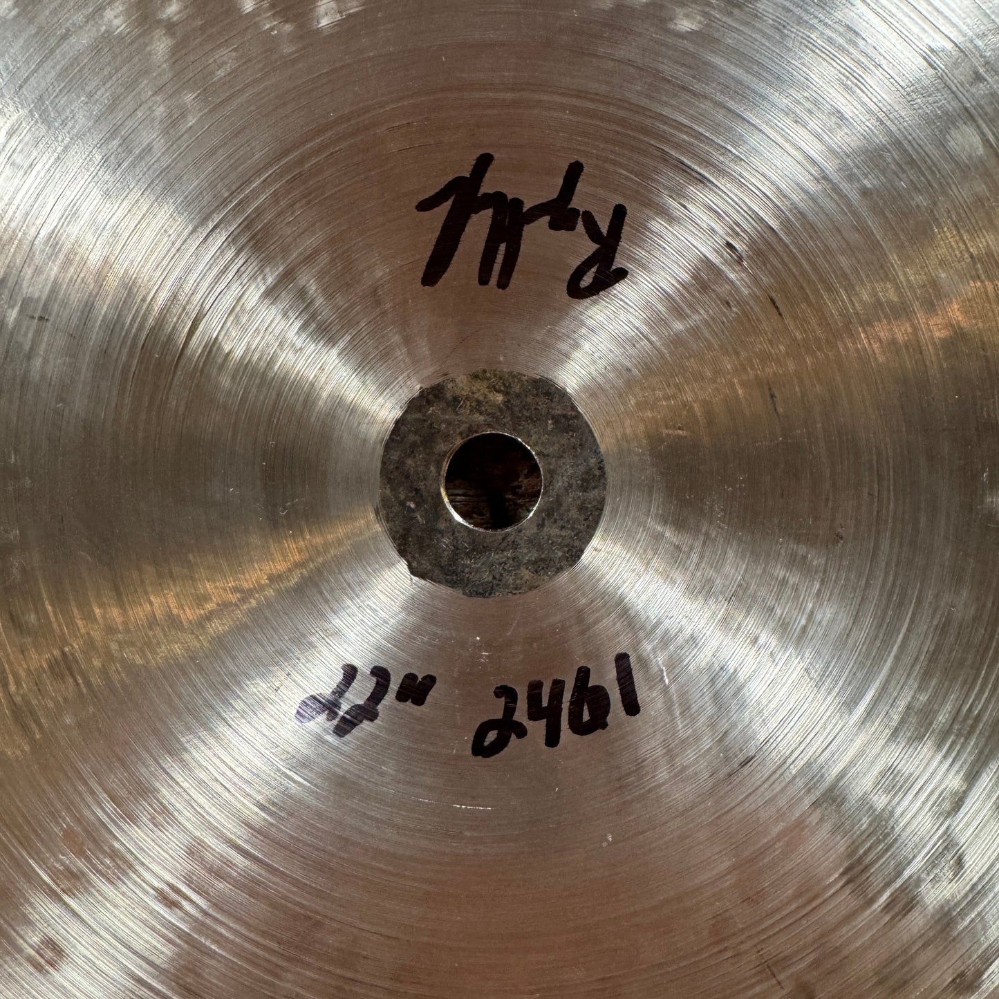 22" Hayden Custom Cymbals Union Ride Cymbal 2461g *Video Demo*