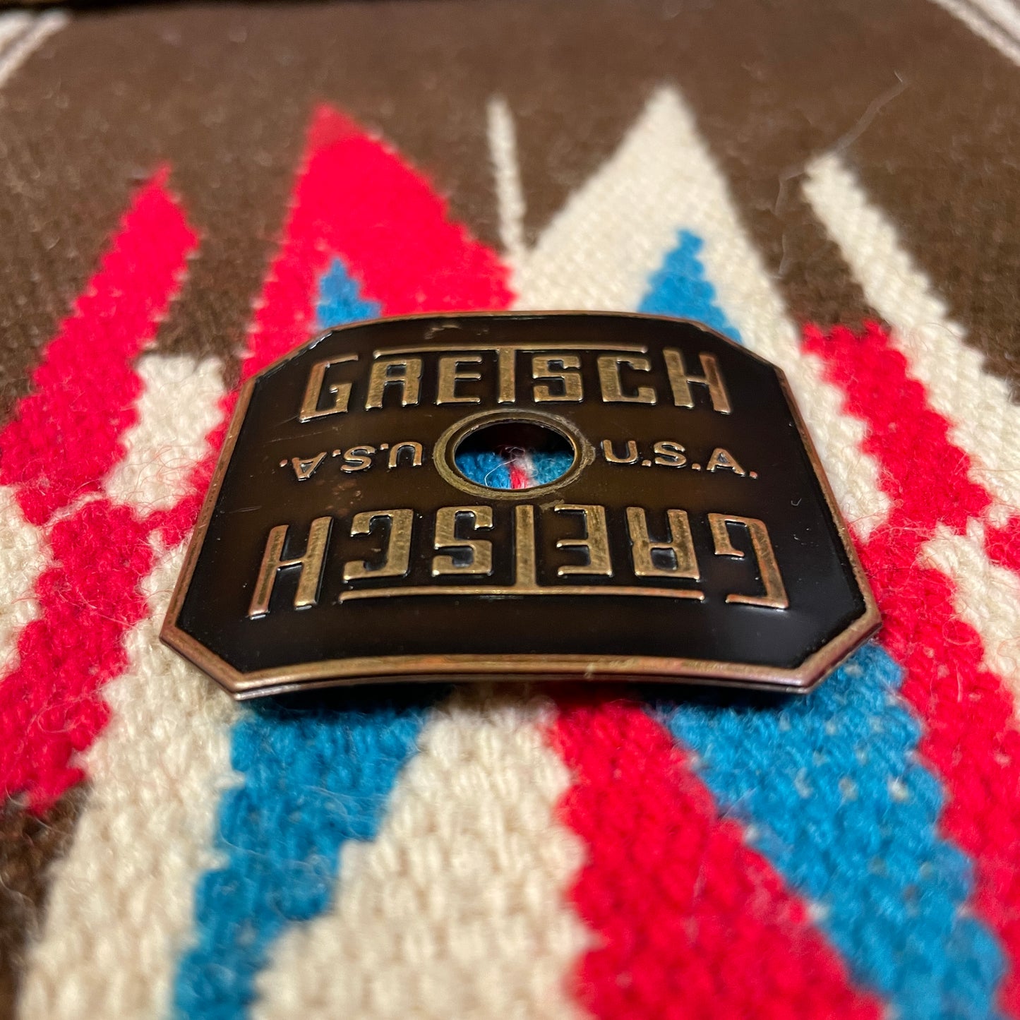 Gretsch Square Badge Repro Replacement #1